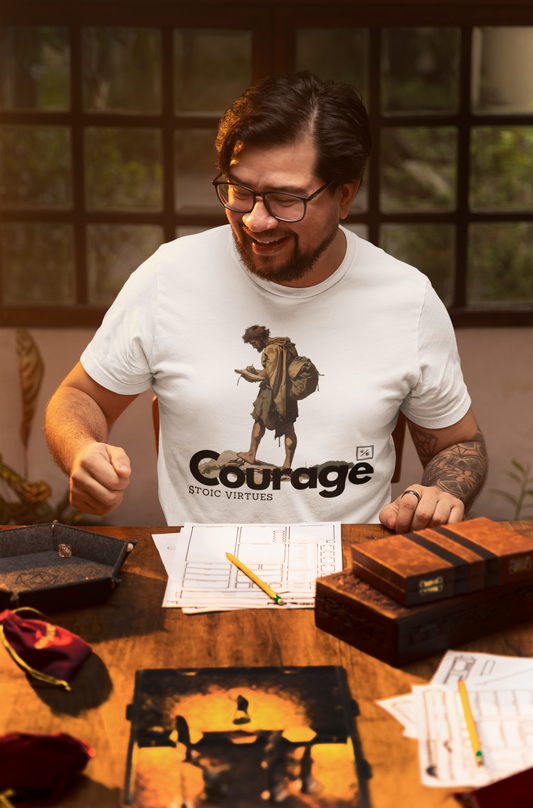 Virtues | Organic cotton | Courage V1-01 - t-shirt