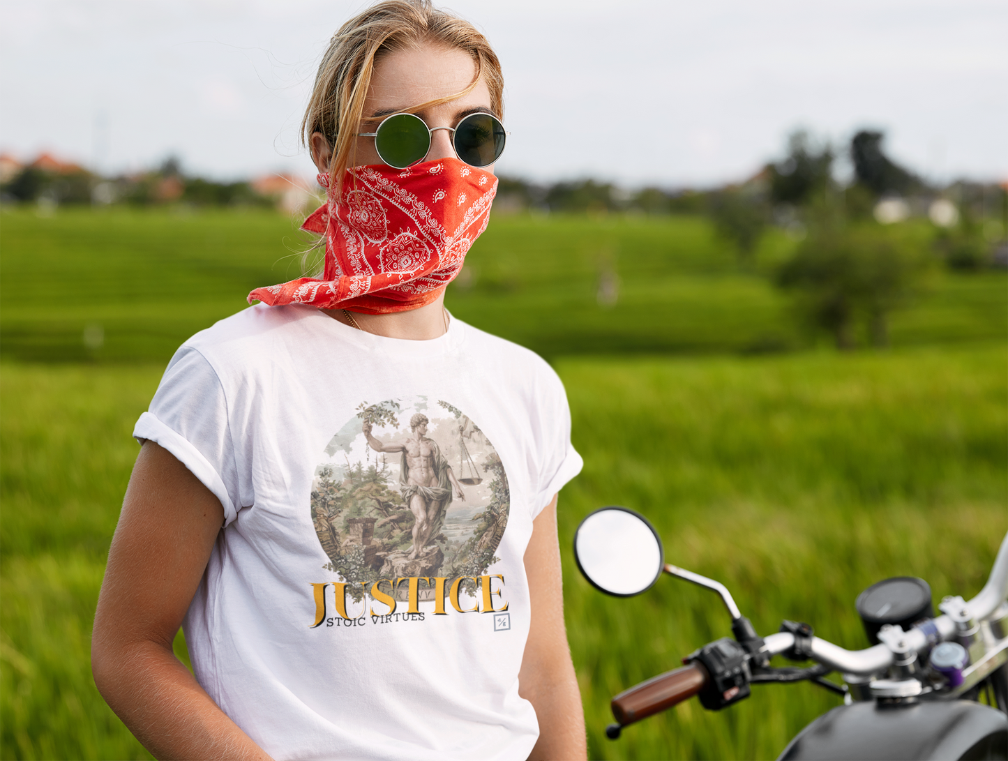 Virtues | Organic cotton | Justice V1-01 - t-shirt