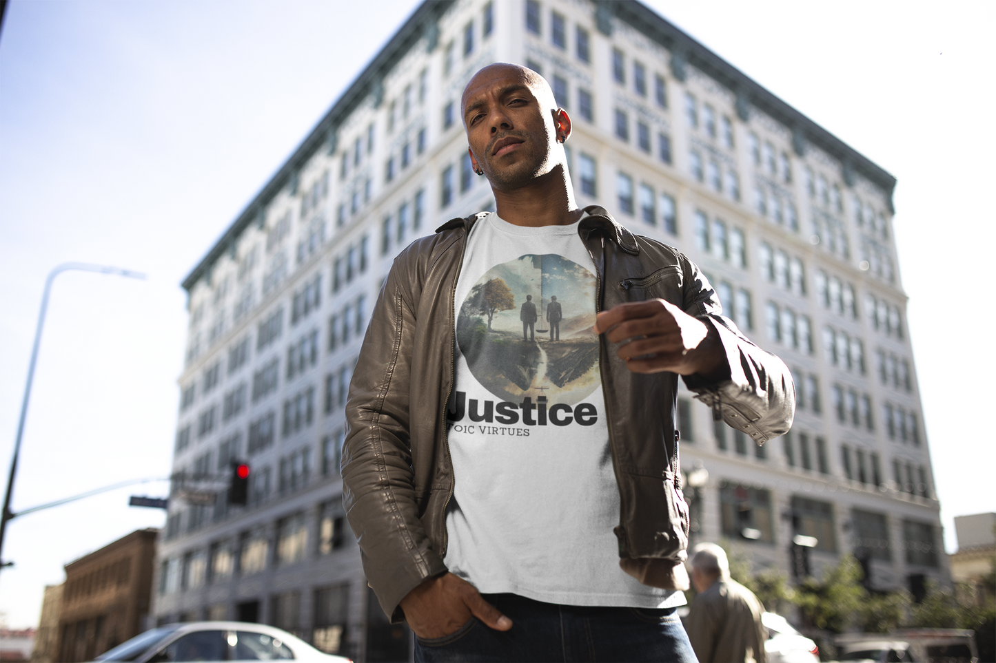 Virtues | Organic cotton | Justice V2-01 - t-shirt