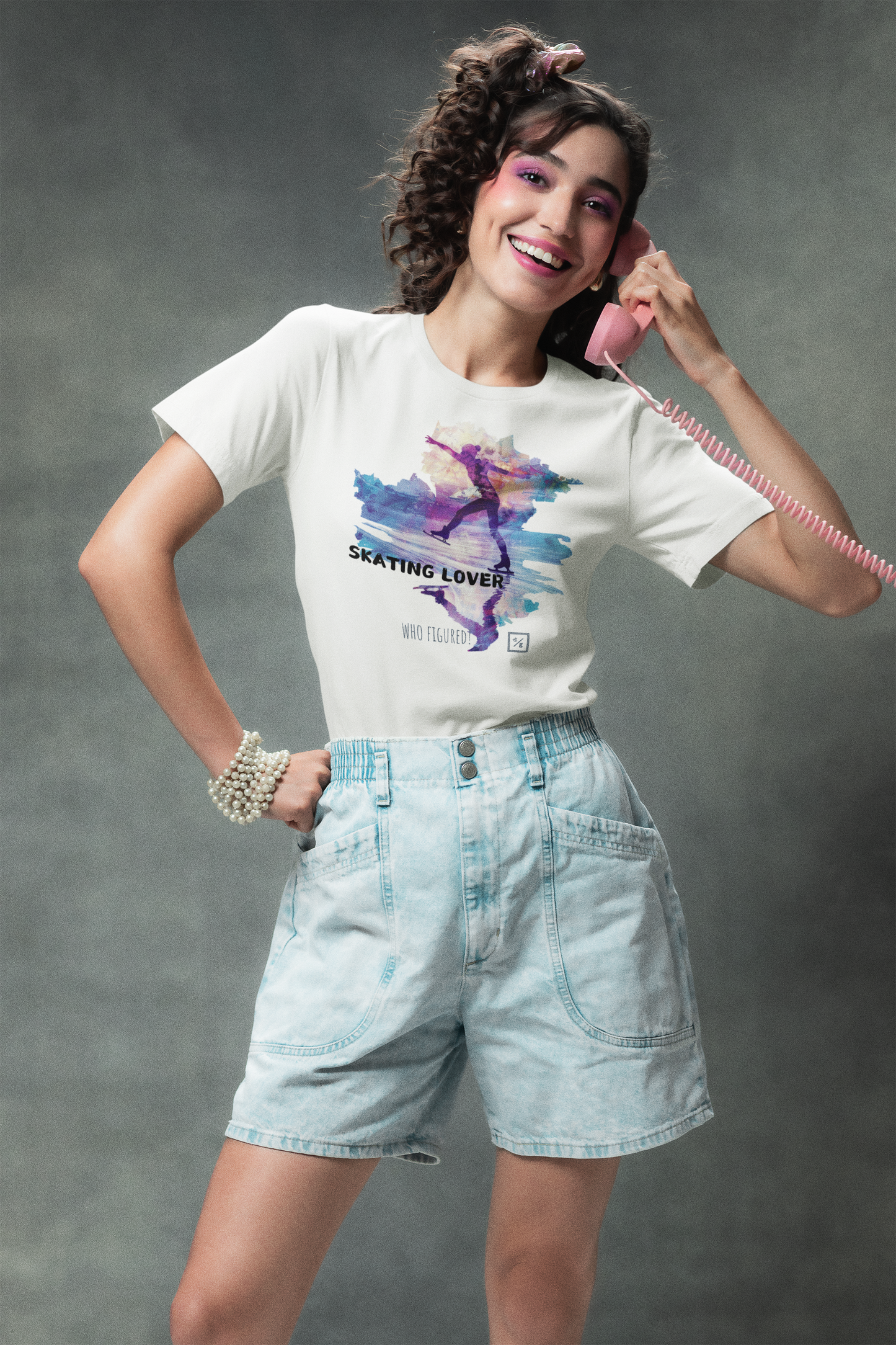 Figure skating 01 | Women relaxed t-shirt