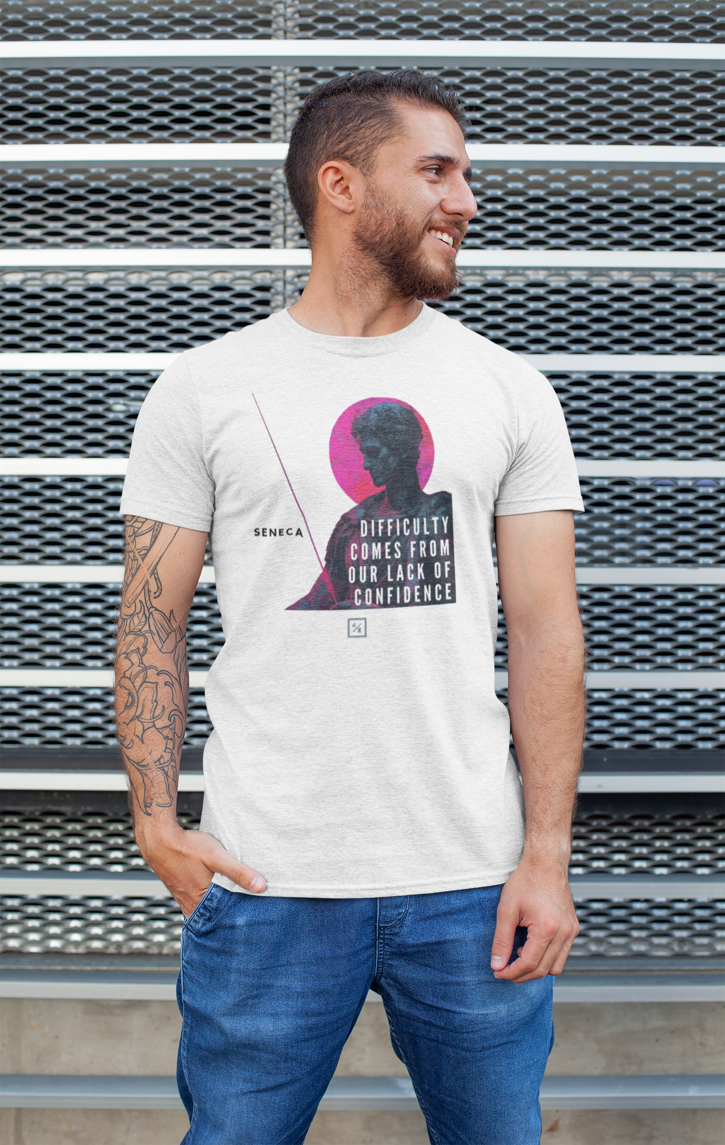 Quotes | Organic cotton | Stoic I13-01 - unisex t-shirt