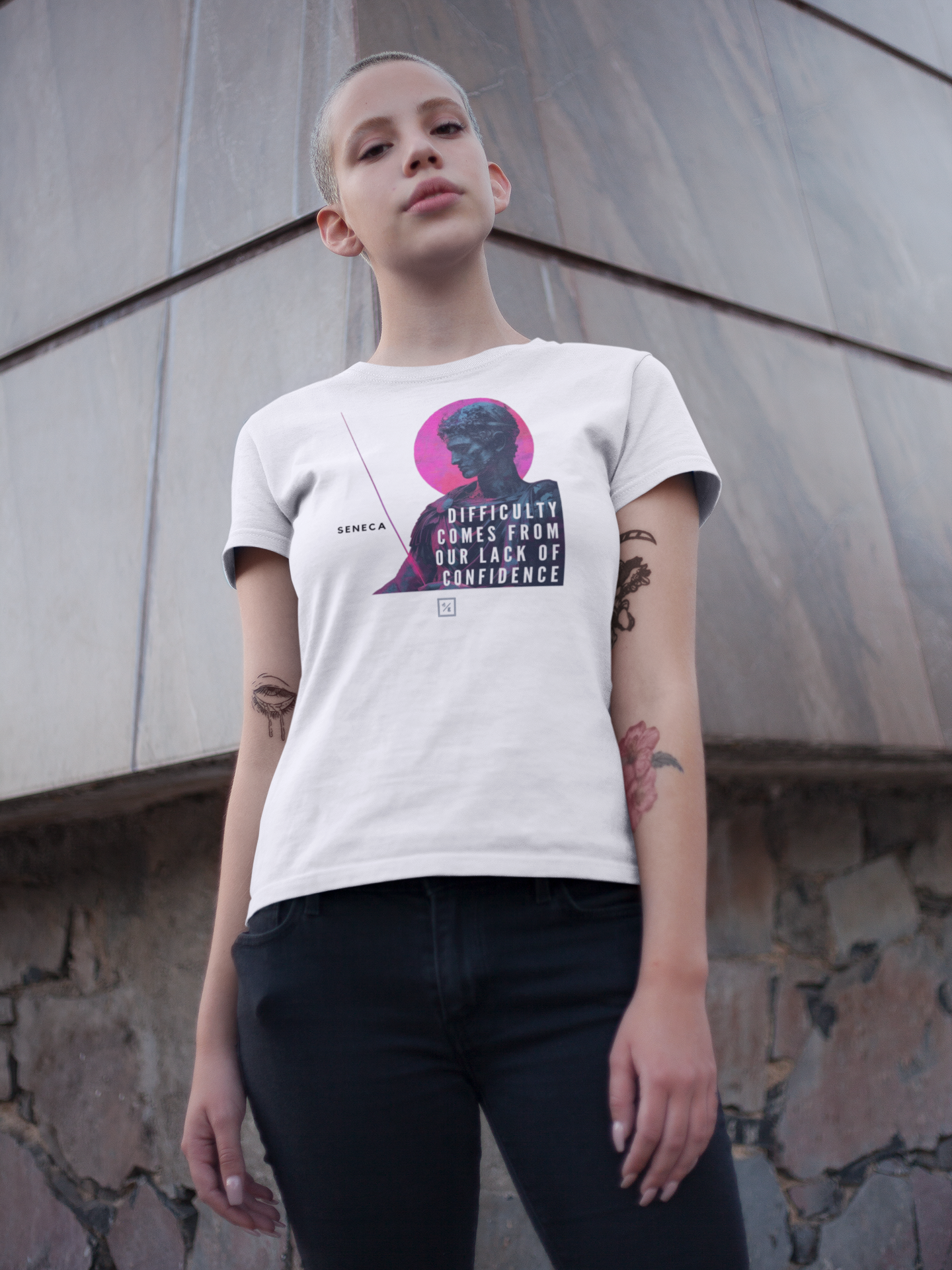 Quotes | Organic cotton | Stoic I13-01 - unisex t-shirt