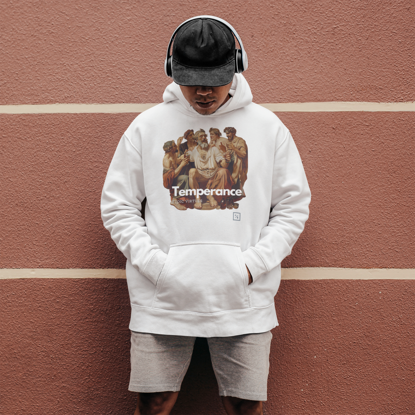 Stoic Virtues | Unisex Hoodie | Temperance V1-01