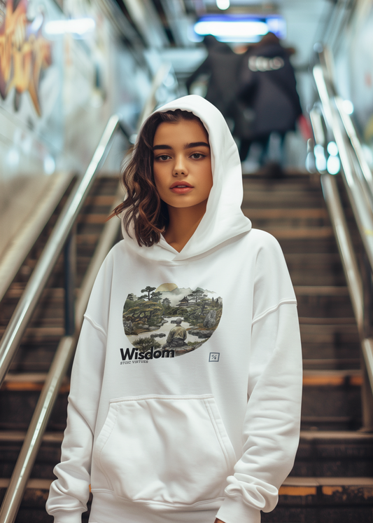 Stoic Virtues | Unisex Hoodie | Wisdom V1.01