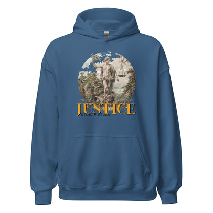 Stoic Virtues | Unisex Hoodie | Justice V1-01