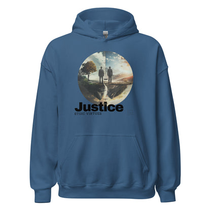 Stoic Virtues | Unisex Hoodie | Justice V2-01