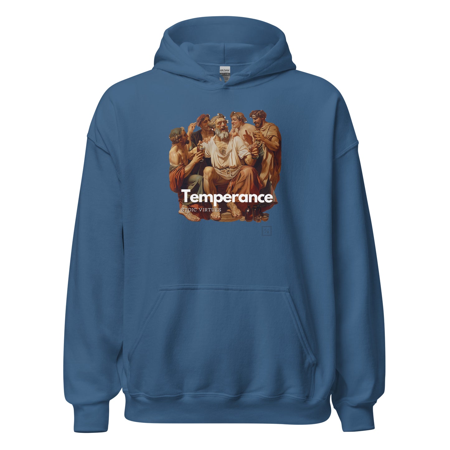 Stoic Virtues | Unisex Hoodie | Temperance V1-01