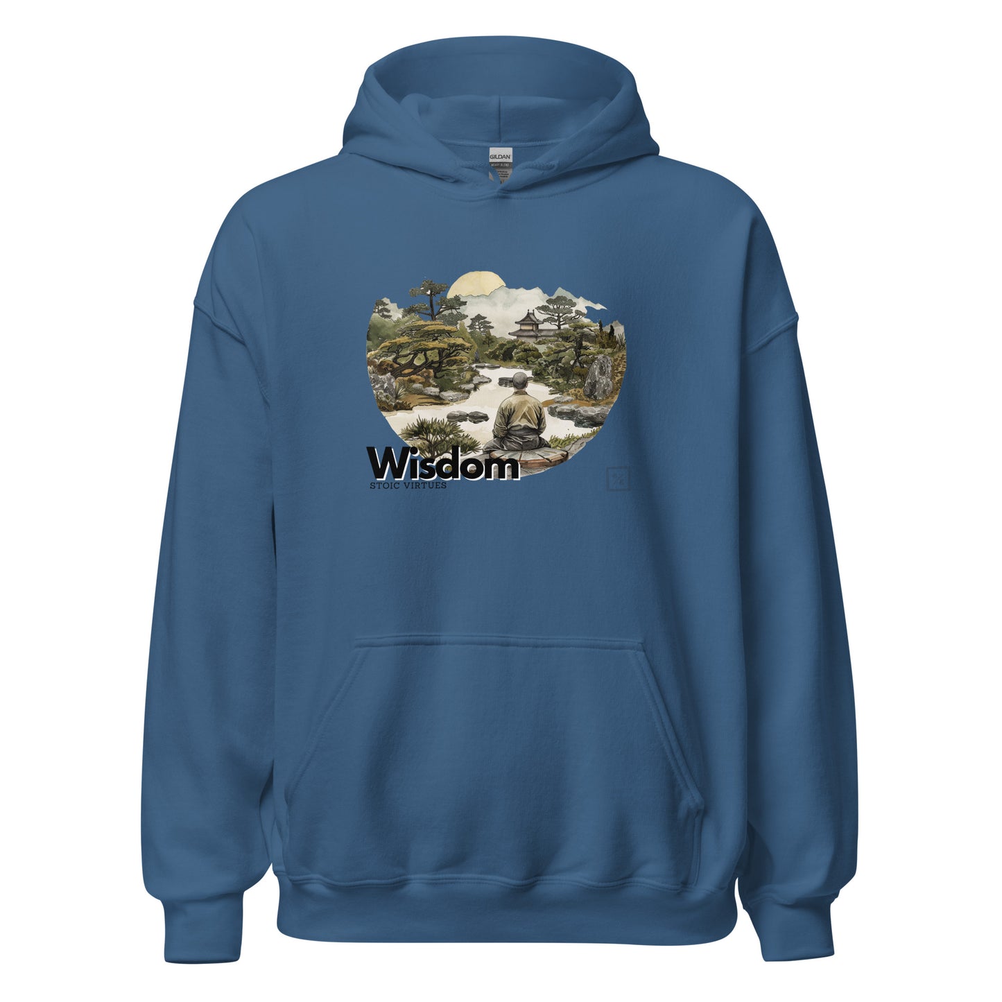 Stoic Virtues | Unisex Hoodie | Wisdom V1.01