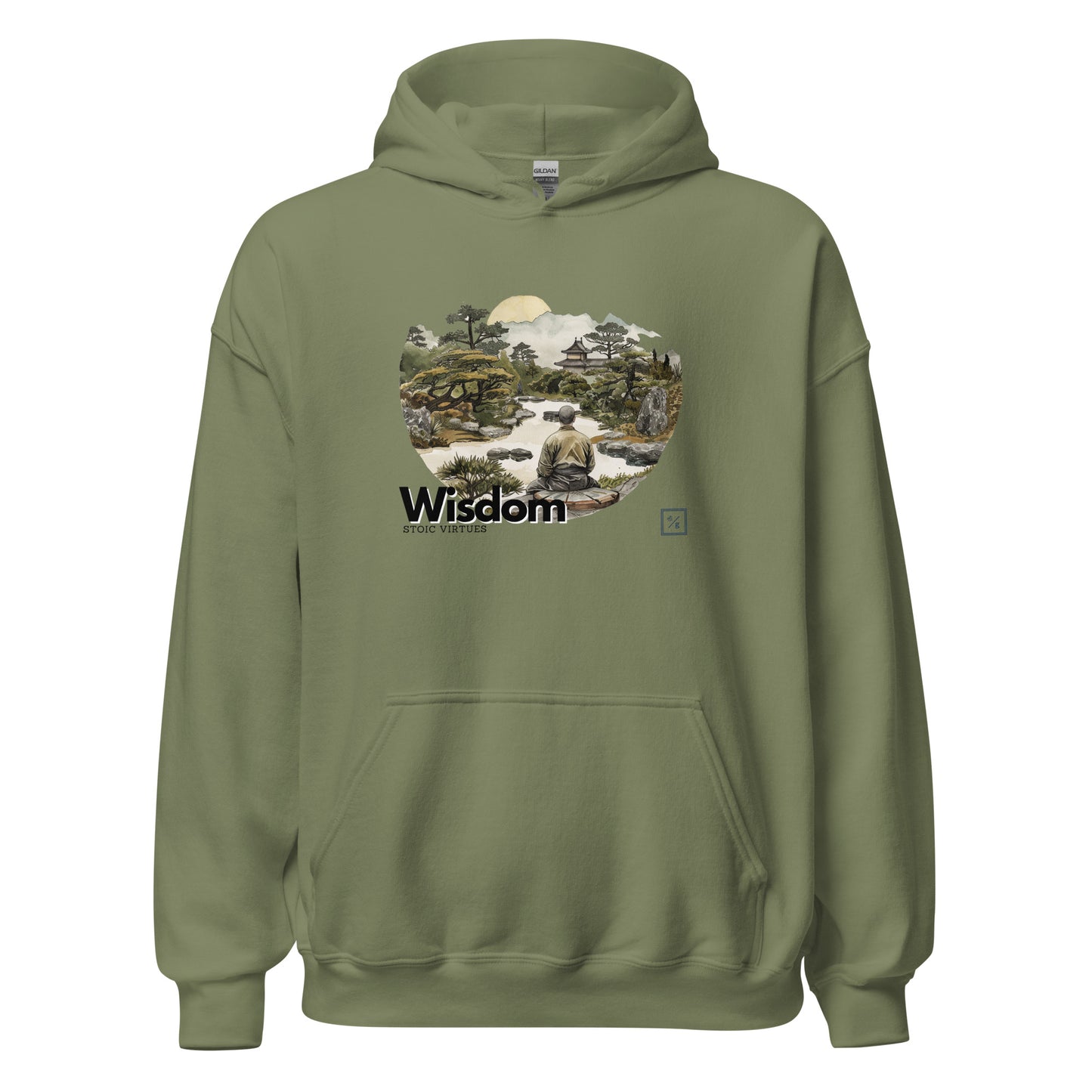 Stoic Virtues | Unisex Hoodie | Wisdom V1.01