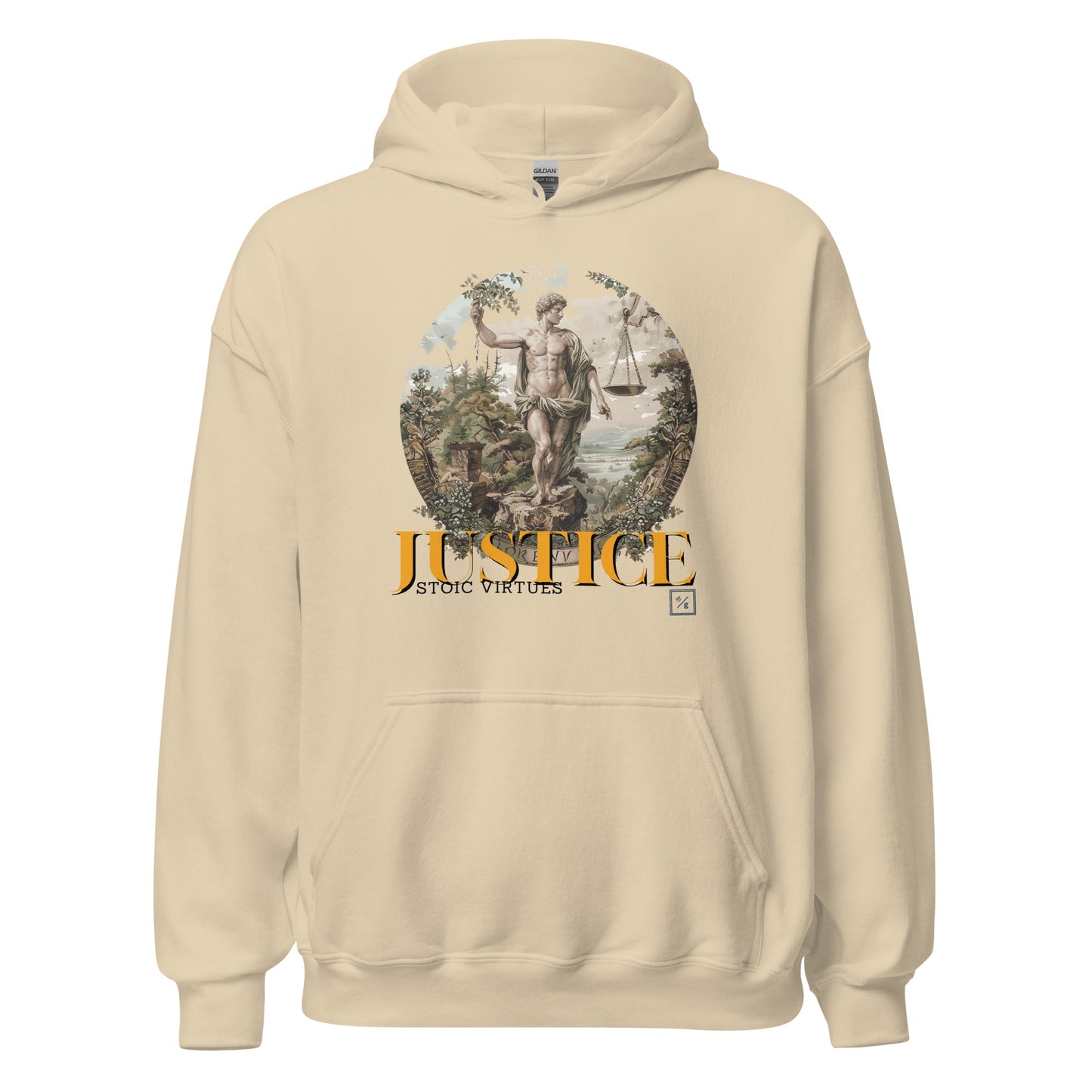 Stoic Virtues | Unisex Hoodie | Justice V1-01