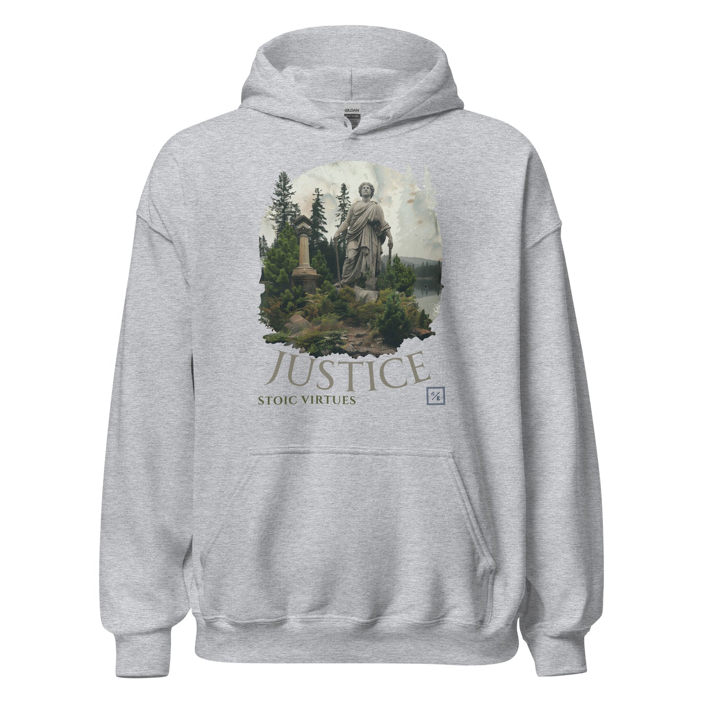 Stoic Virtues | Unisex Hoodie | Justice V4-01