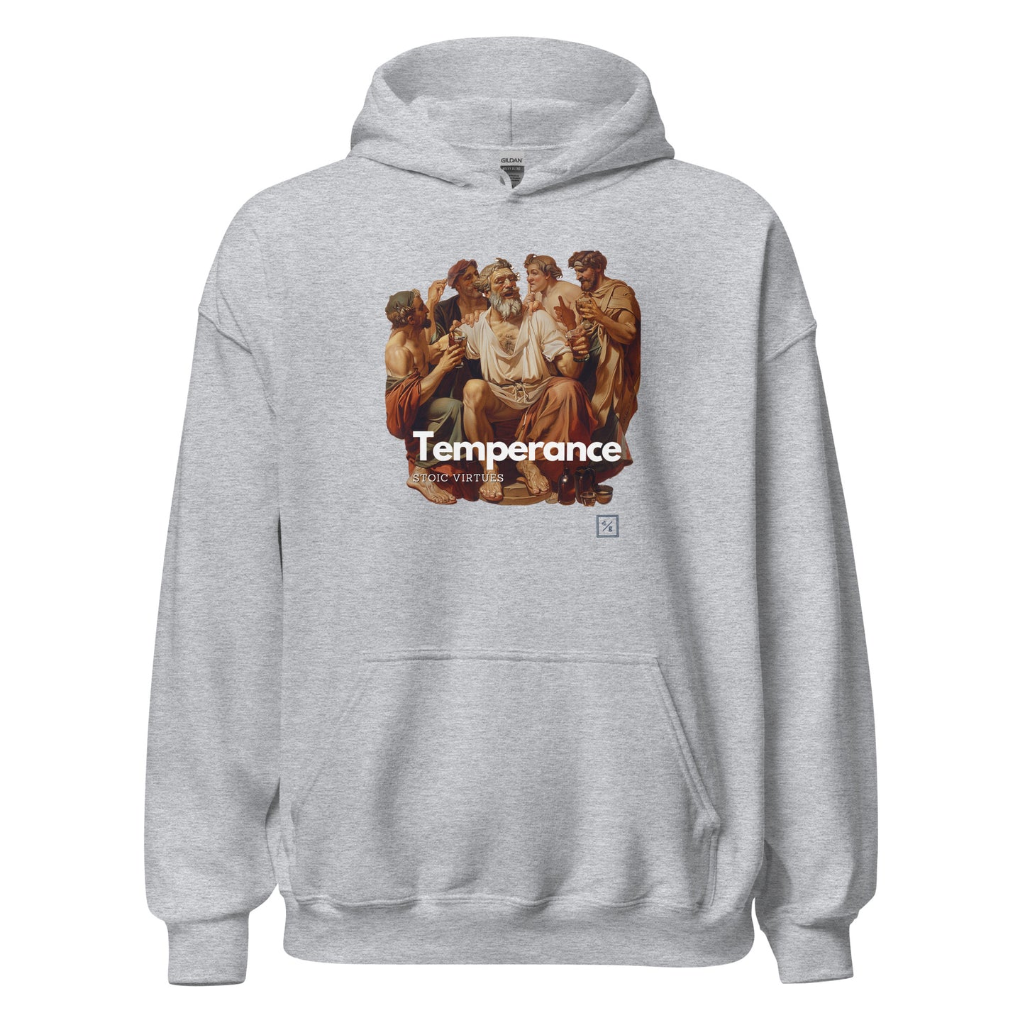 Stoic Virtues | Unisex Hoodie | Temperance V1-01