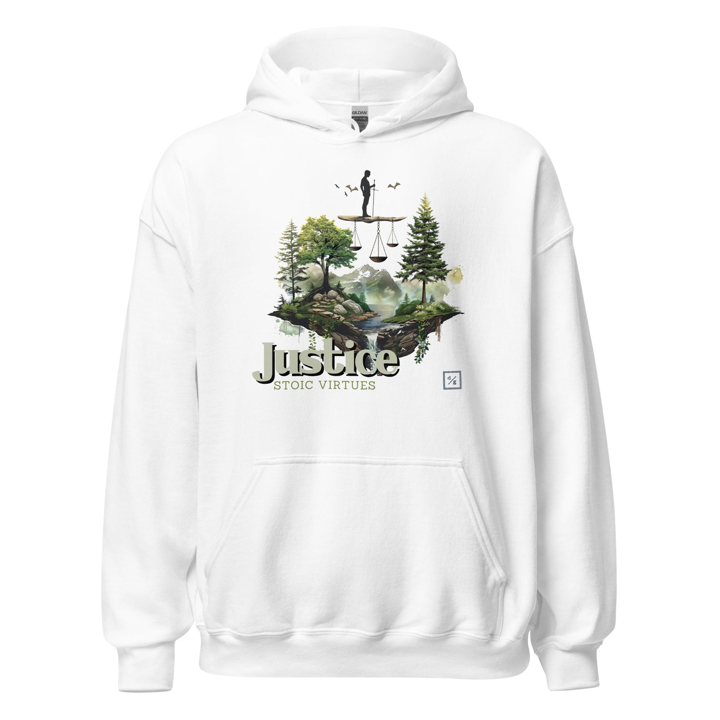 Stoic Virtues | Unisex Hoodie | Justice V3-01