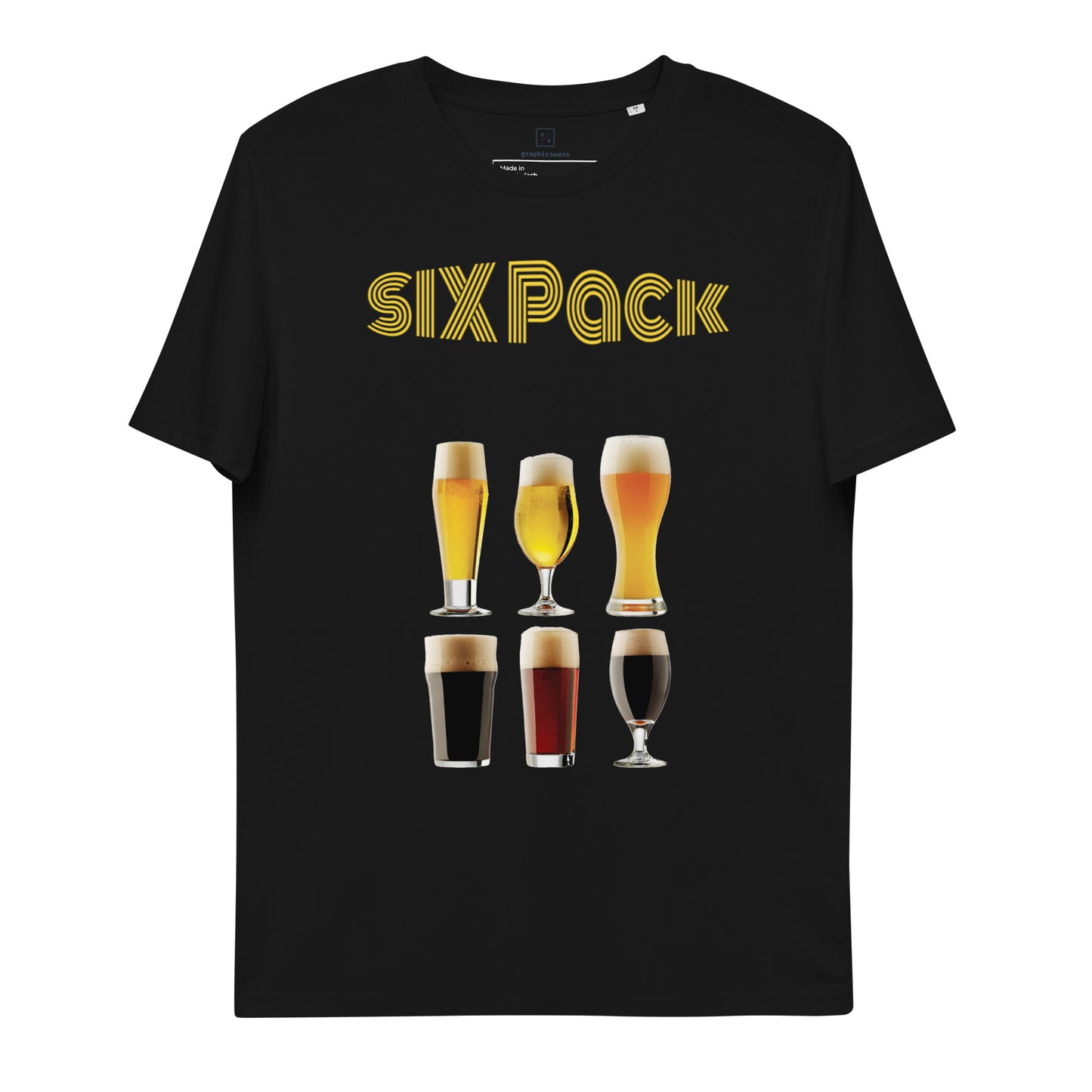 Graphic | Organic cotton | The 6 Pack - men t-shirt