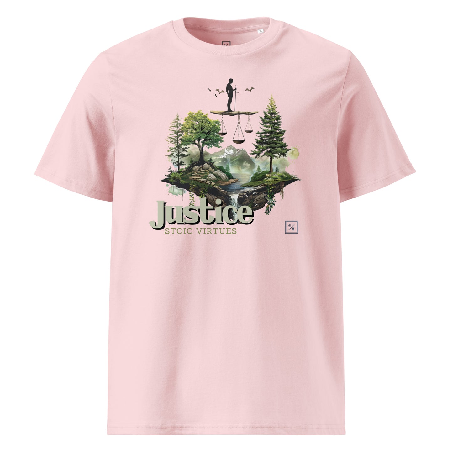 Virtues | Organic cotton | Justice V3-01 - t-shirt