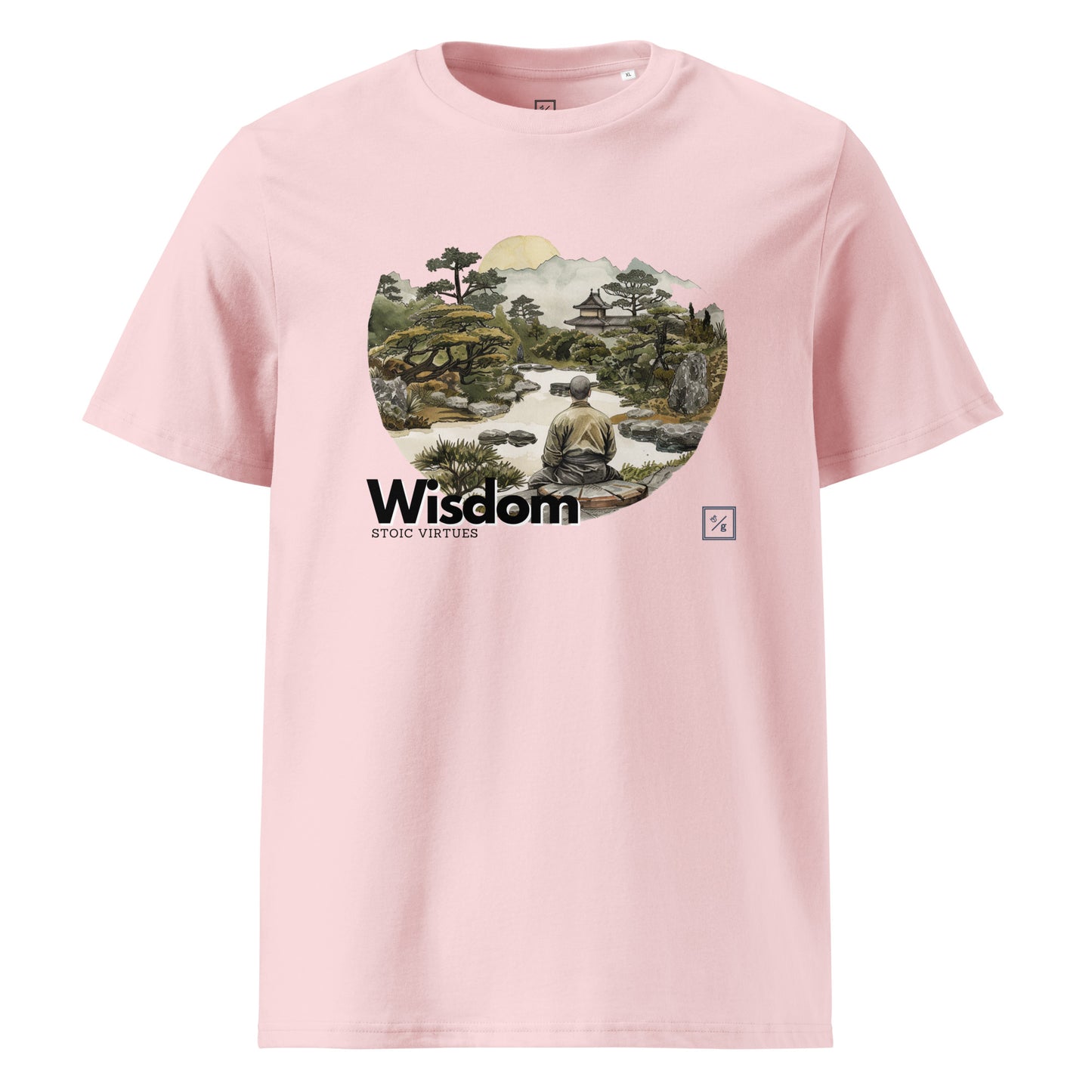 Virtues | Organic cotton | Wisdom V1.01 - t-shirt