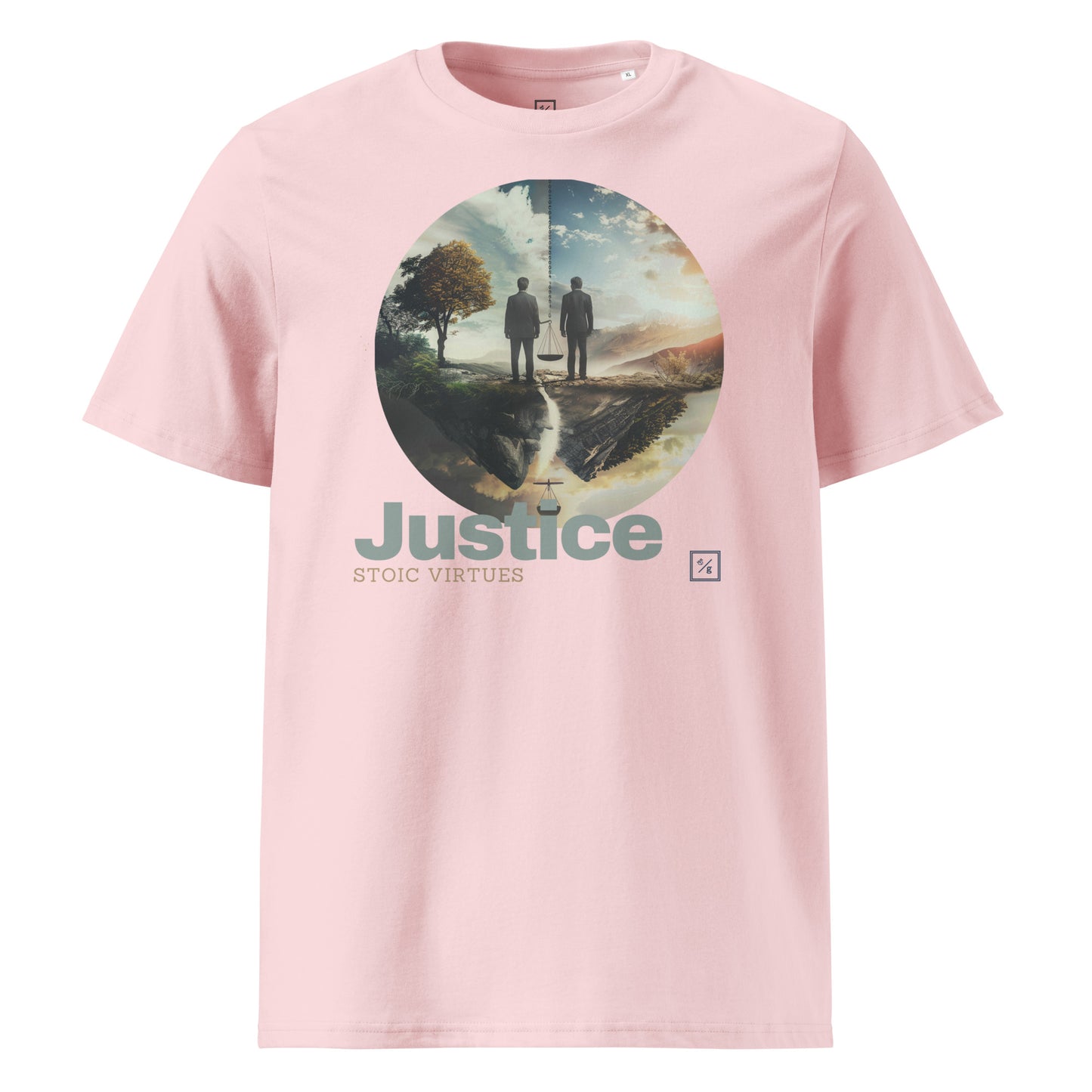 Virtues | Organic cotton | Justice V2-02 - t-shirt