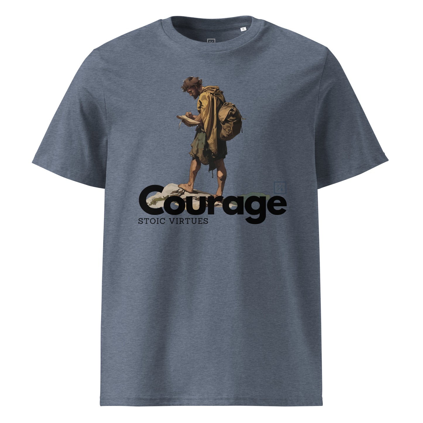 Virtues | Organic cotton | Courage V1-01 - t-shirt