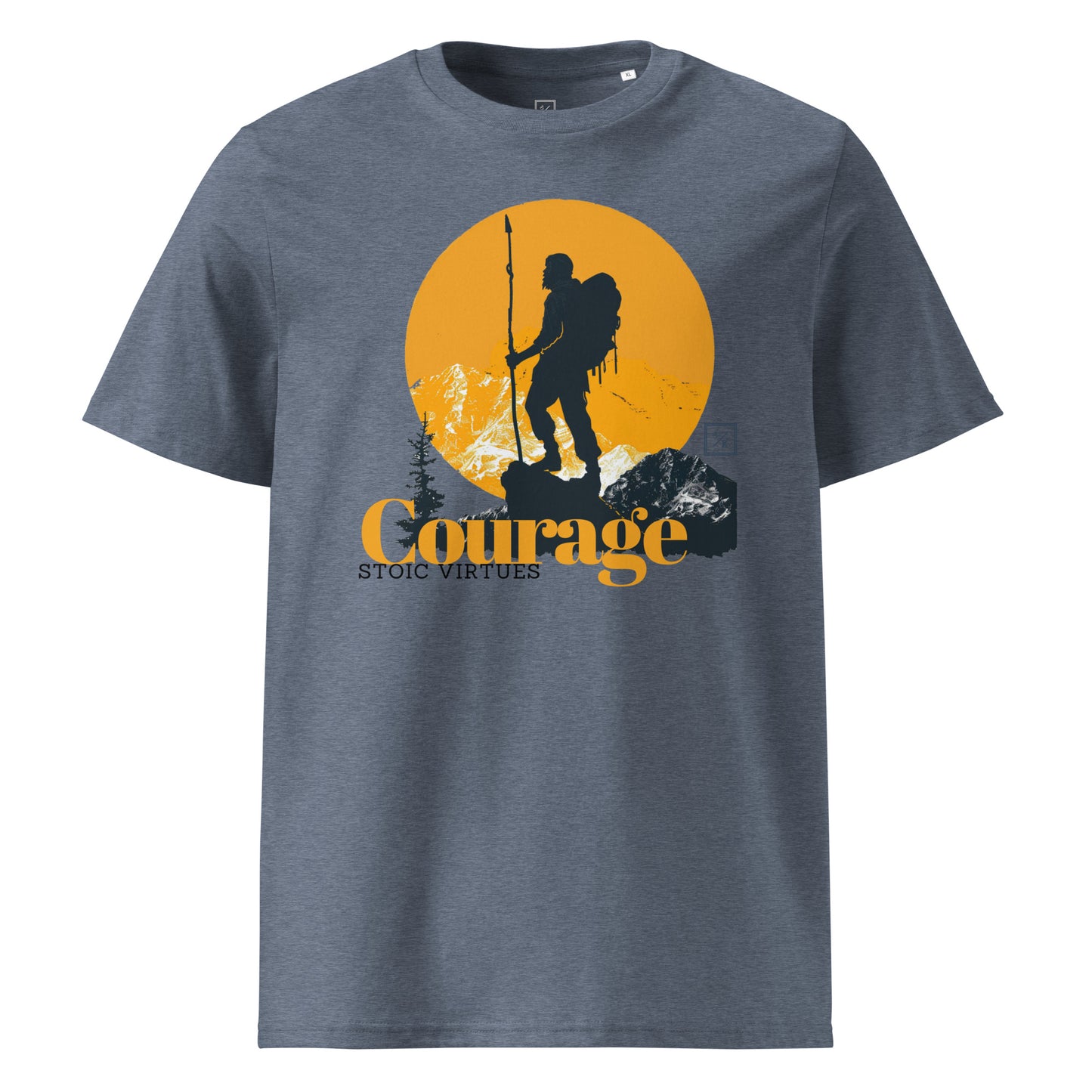 Virtues | Organic cotton | Courage V2-01 - t-shirt