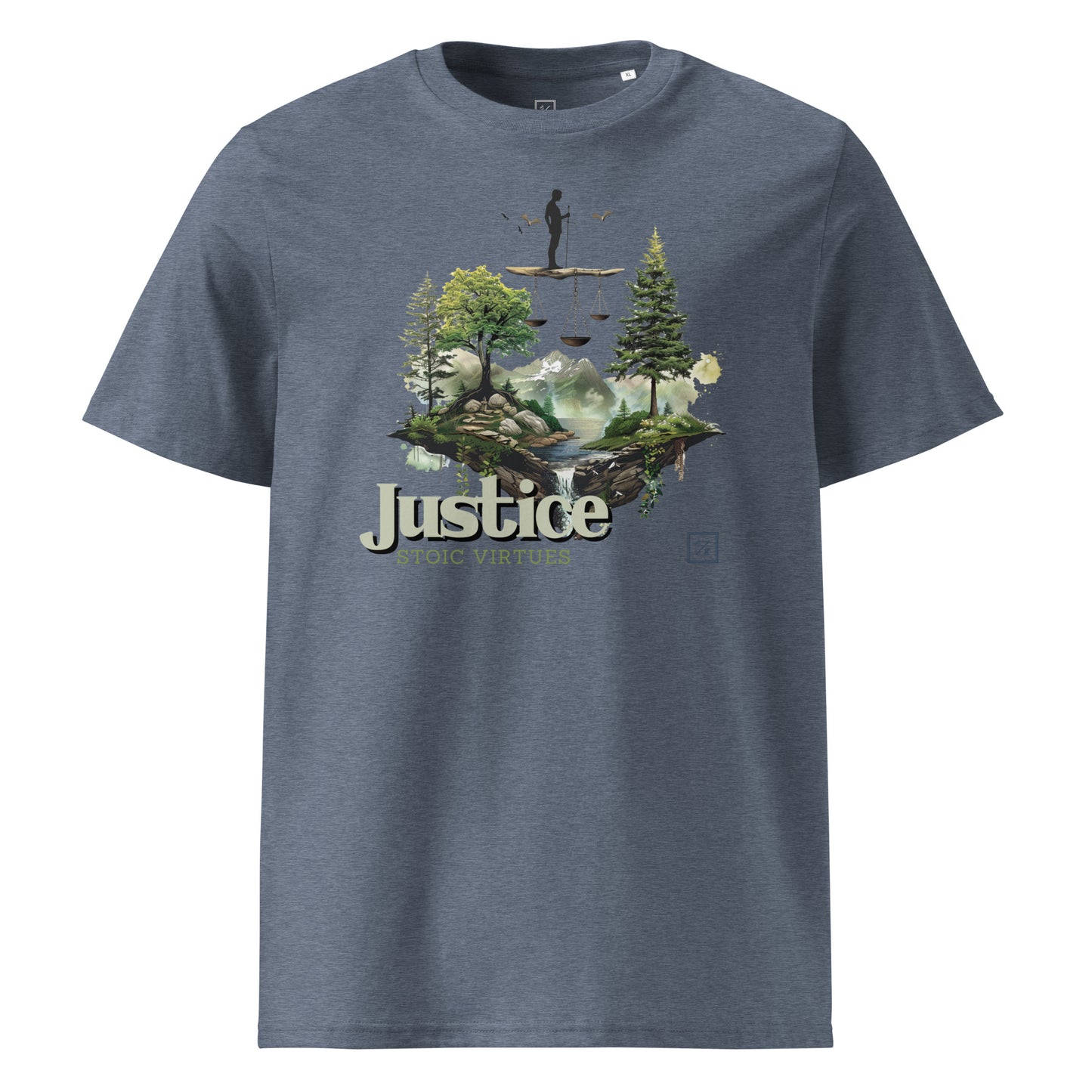 Virtues | Organic cotton | Justice V3-01 - t-shirt