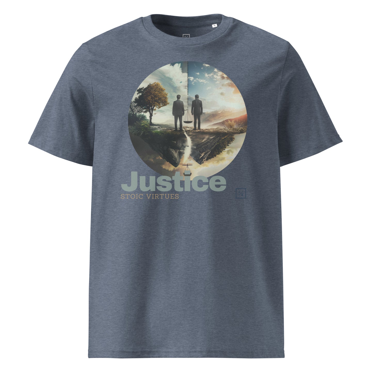 Virtues | Organic cotton | Justice V2-02 - t-shirt