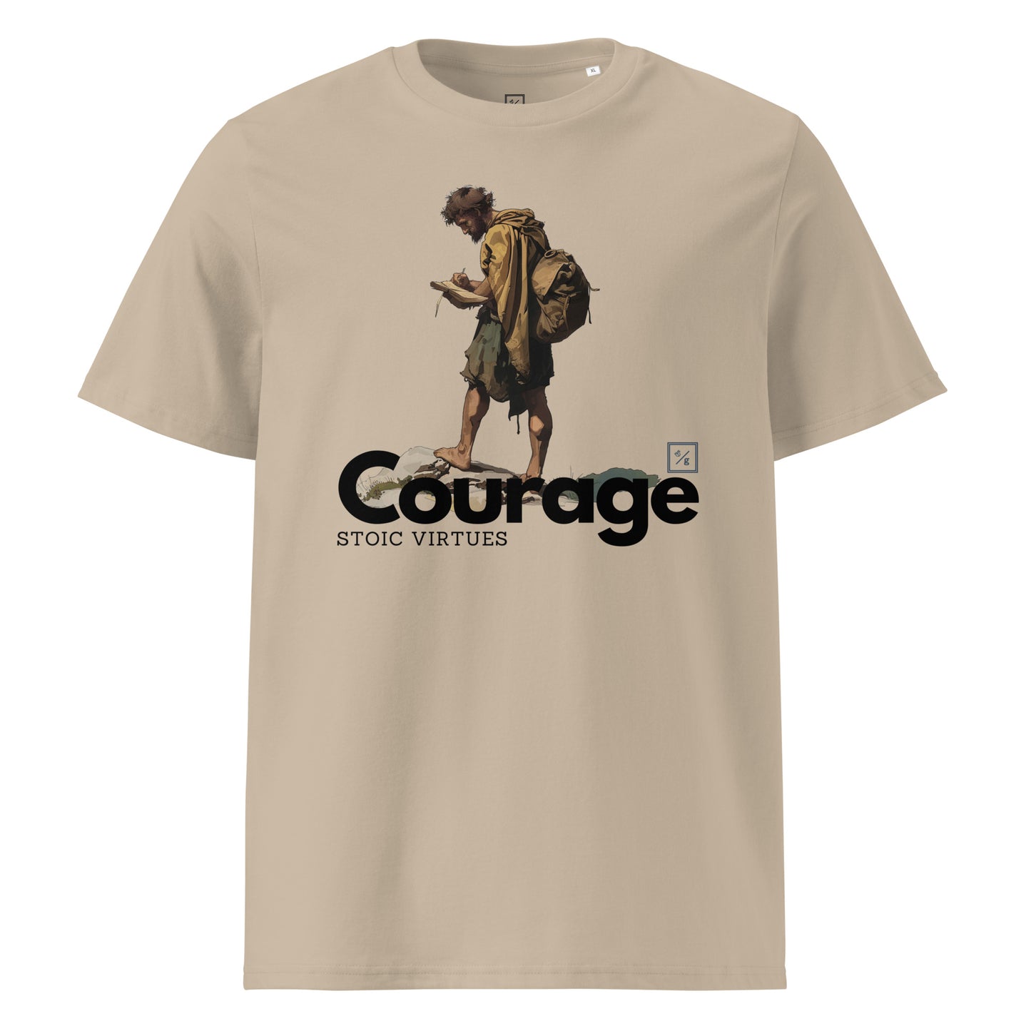 Virtues | Organic cotton | Courage V1-01 - t-shirt