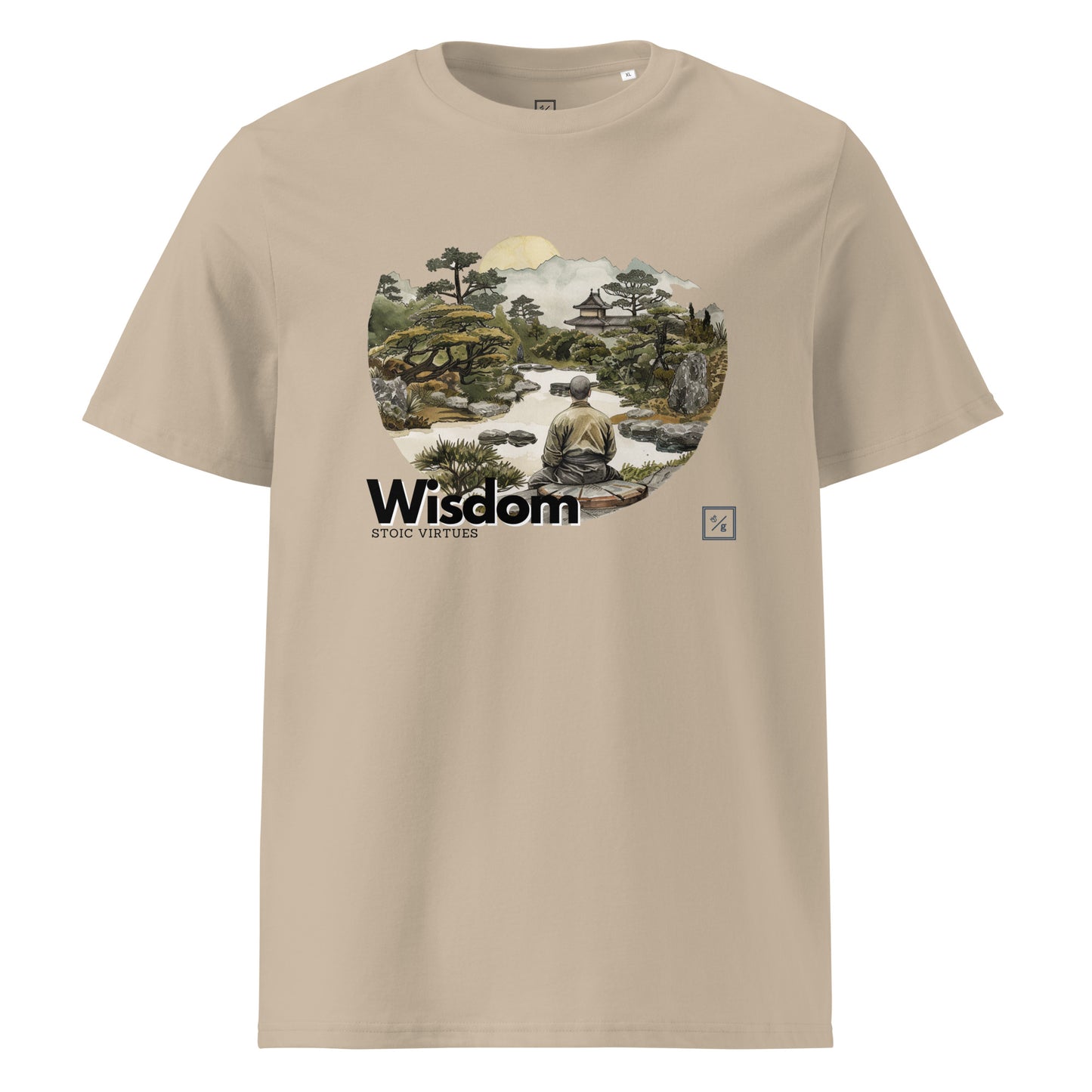 Virtues | Organic cotton | Wisdom V1.01 - t-shirt