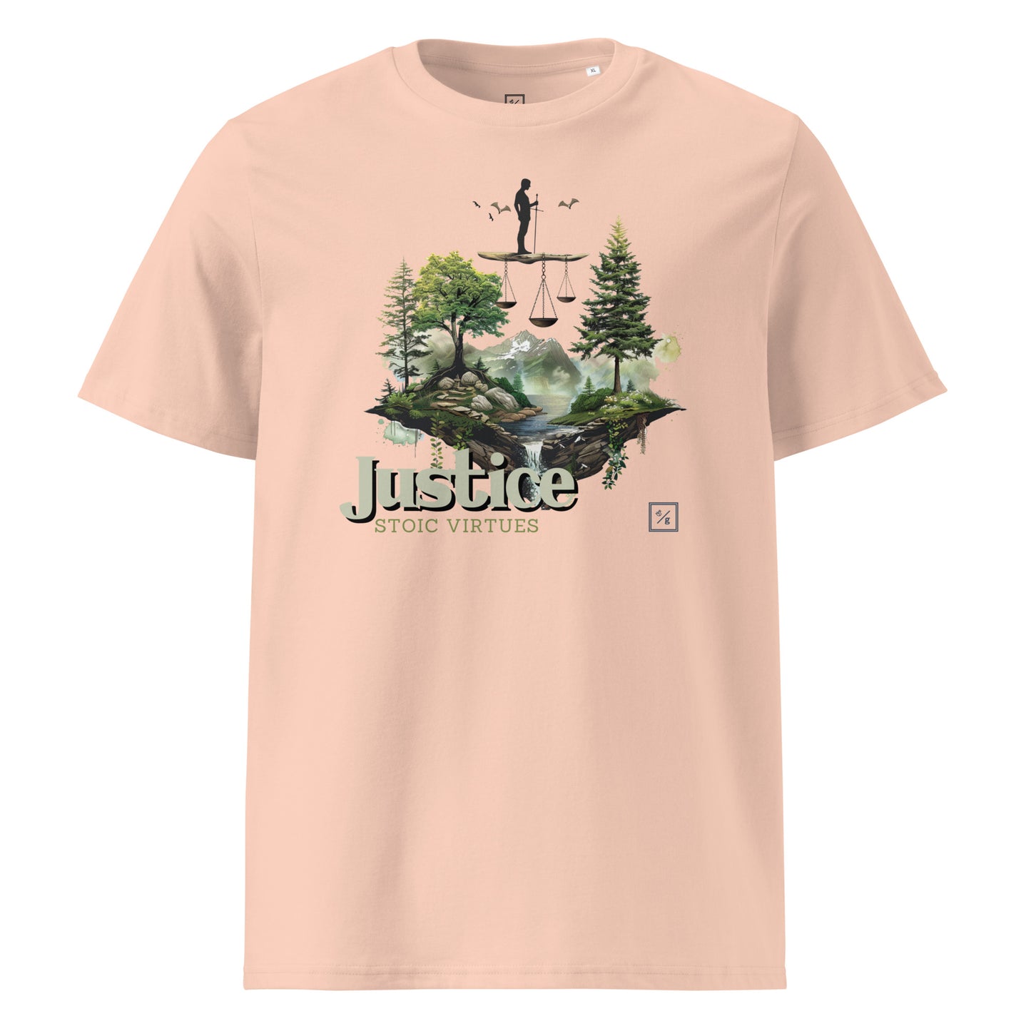 Virtues | Organic cotton | Justice V3-01 - t-shirt