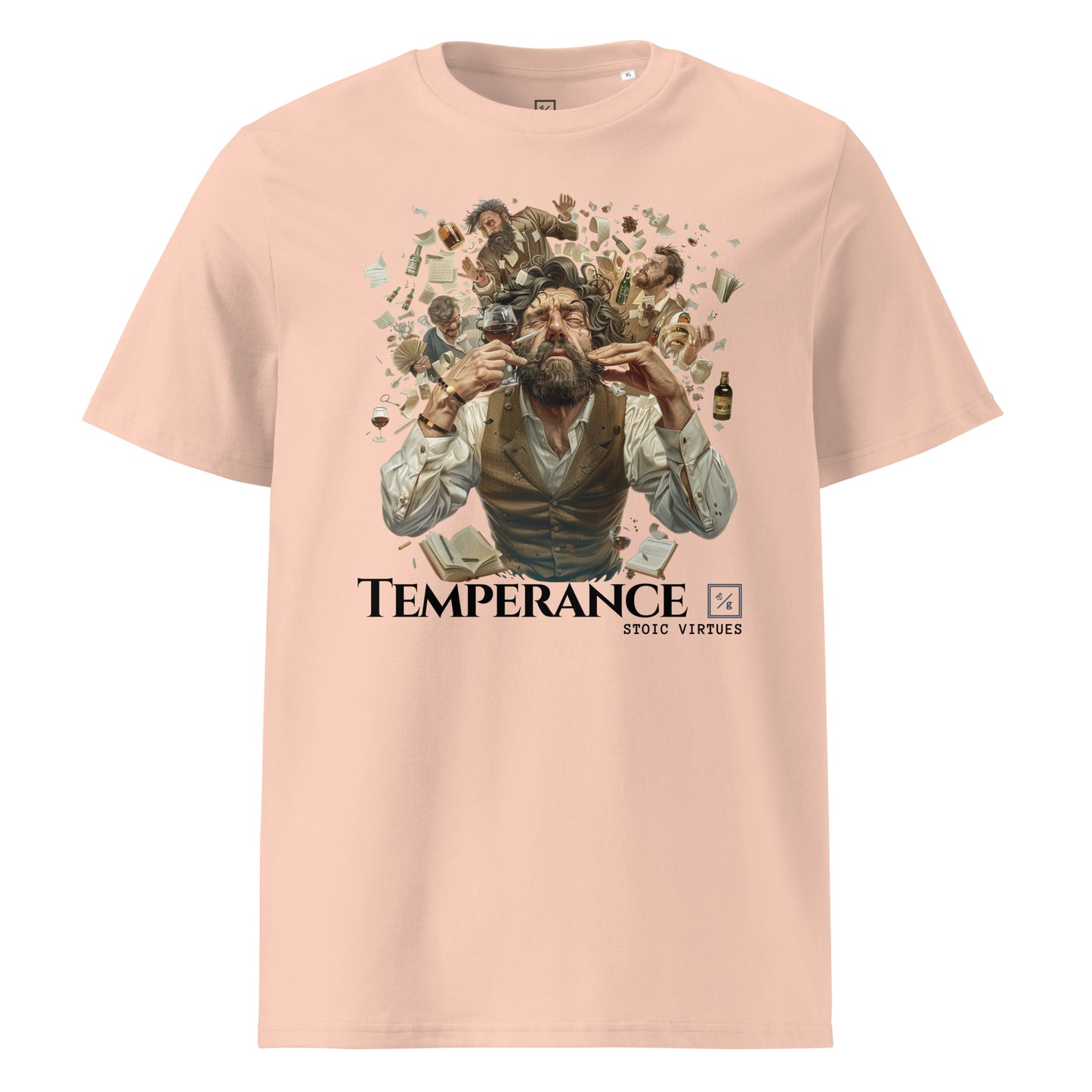 Virtues | Organic cotton | Temperance V3-01 - t-shirt