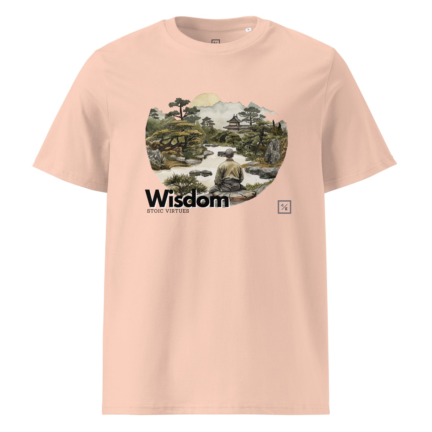 Virtues | Organic cotton | Wisdom V1.01 - t-shirt