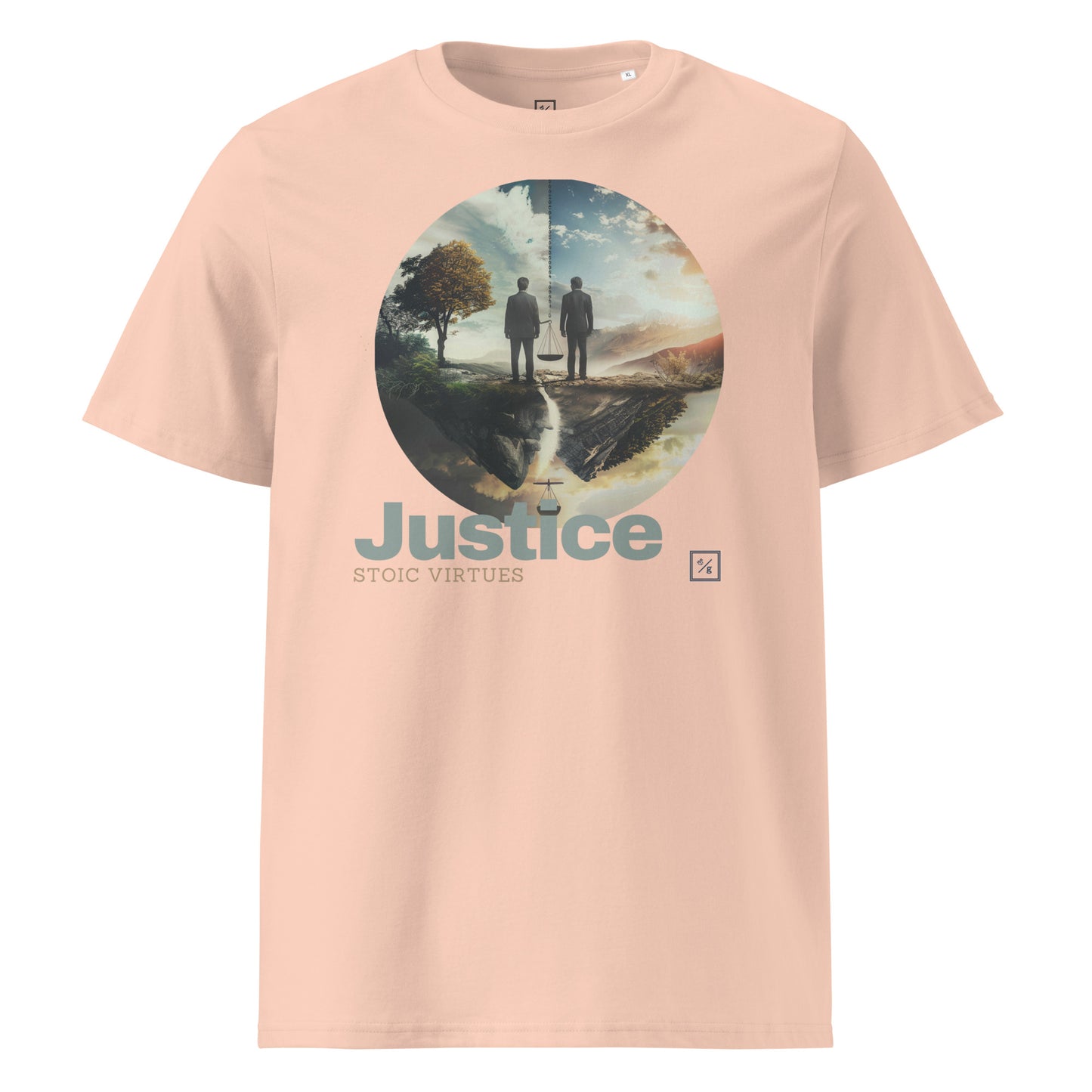 Virtues | Organic cotton | Justice V2-02 - t-shirt