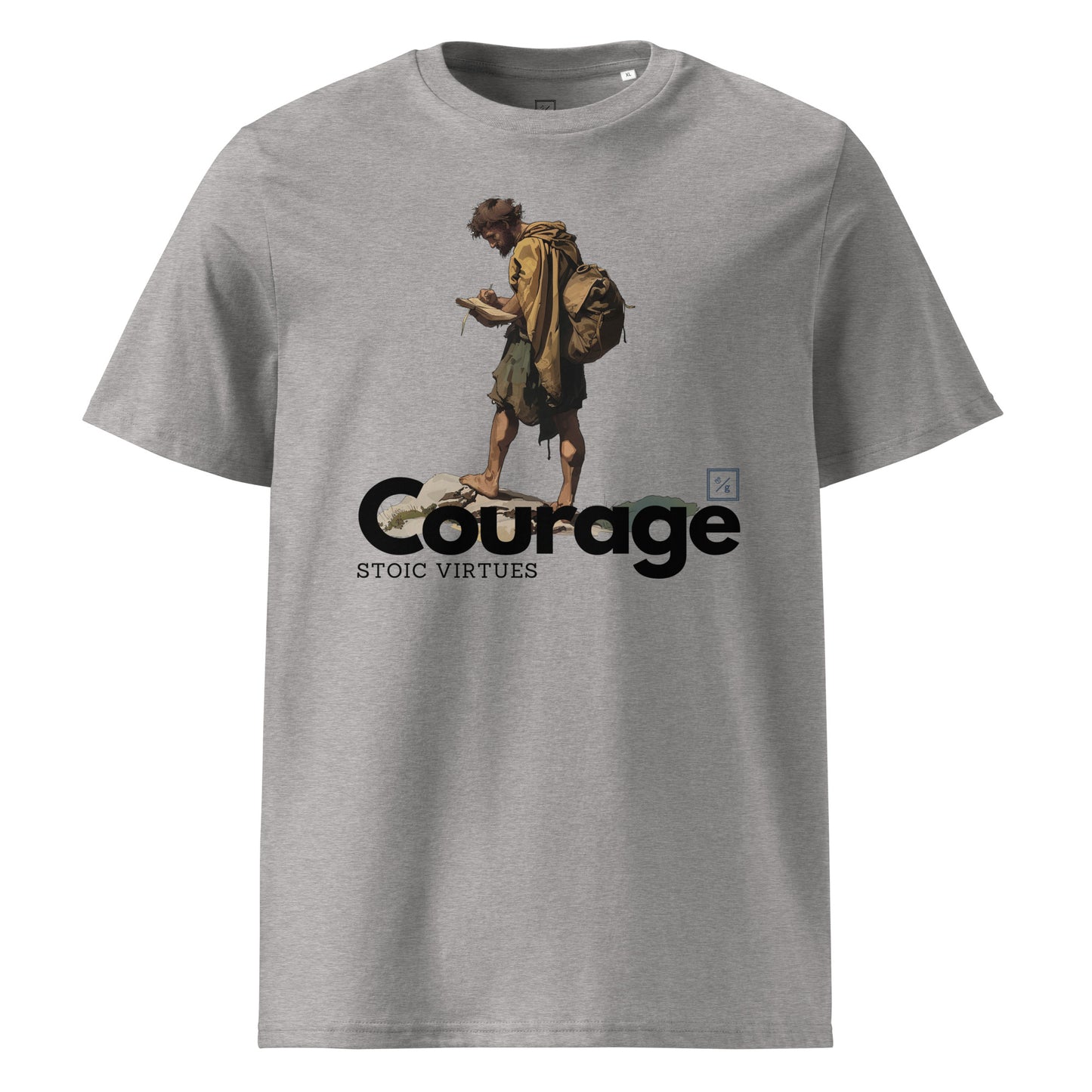 Virtues | Organic cotton | Courage V1-01 - t-shirt