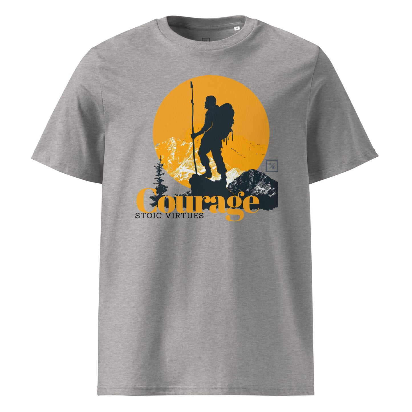 Virtues | Organic cotton | Courage V2-01 - t-shirt