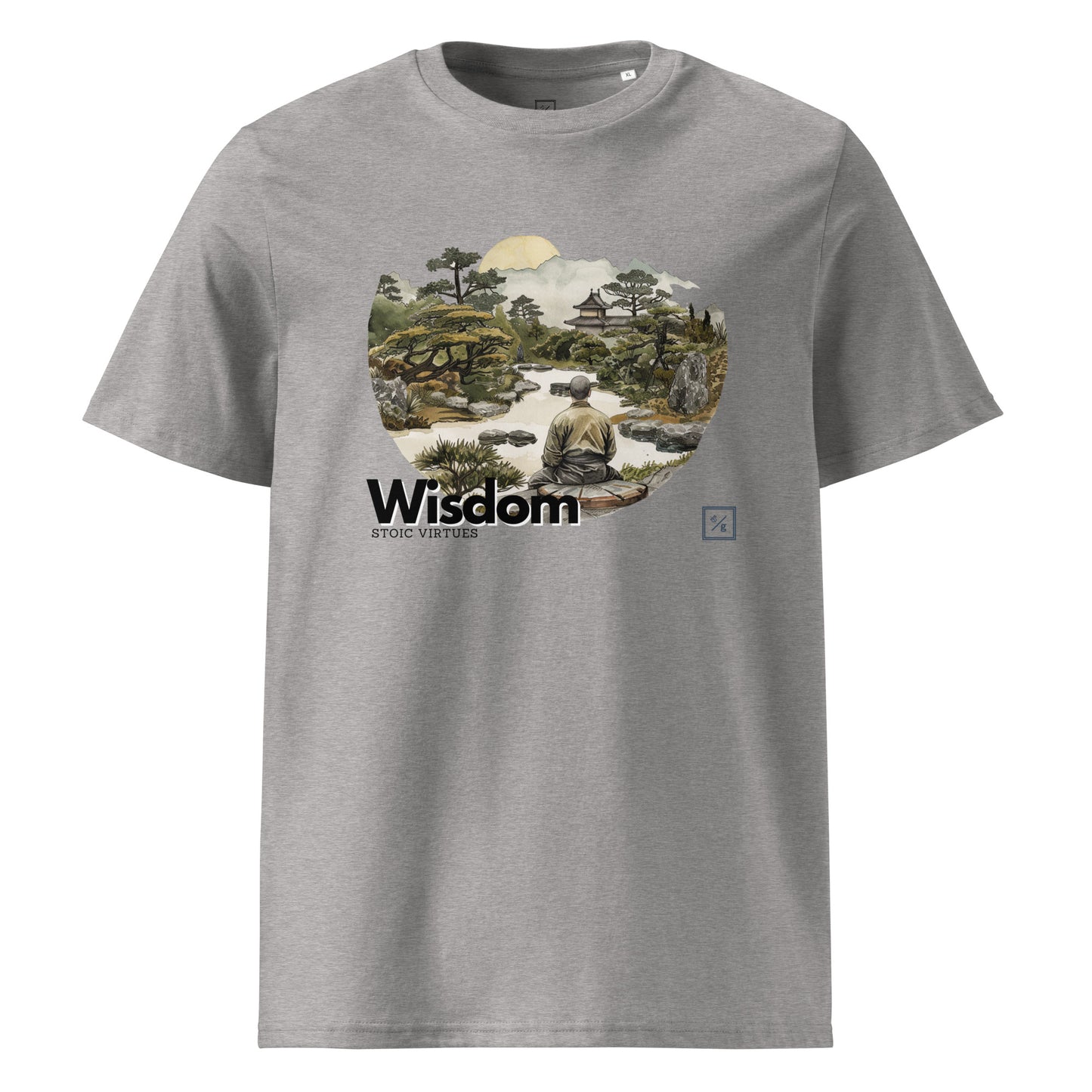 Virtues | Organic cotton | Wisdom V1.01 - t-shirt