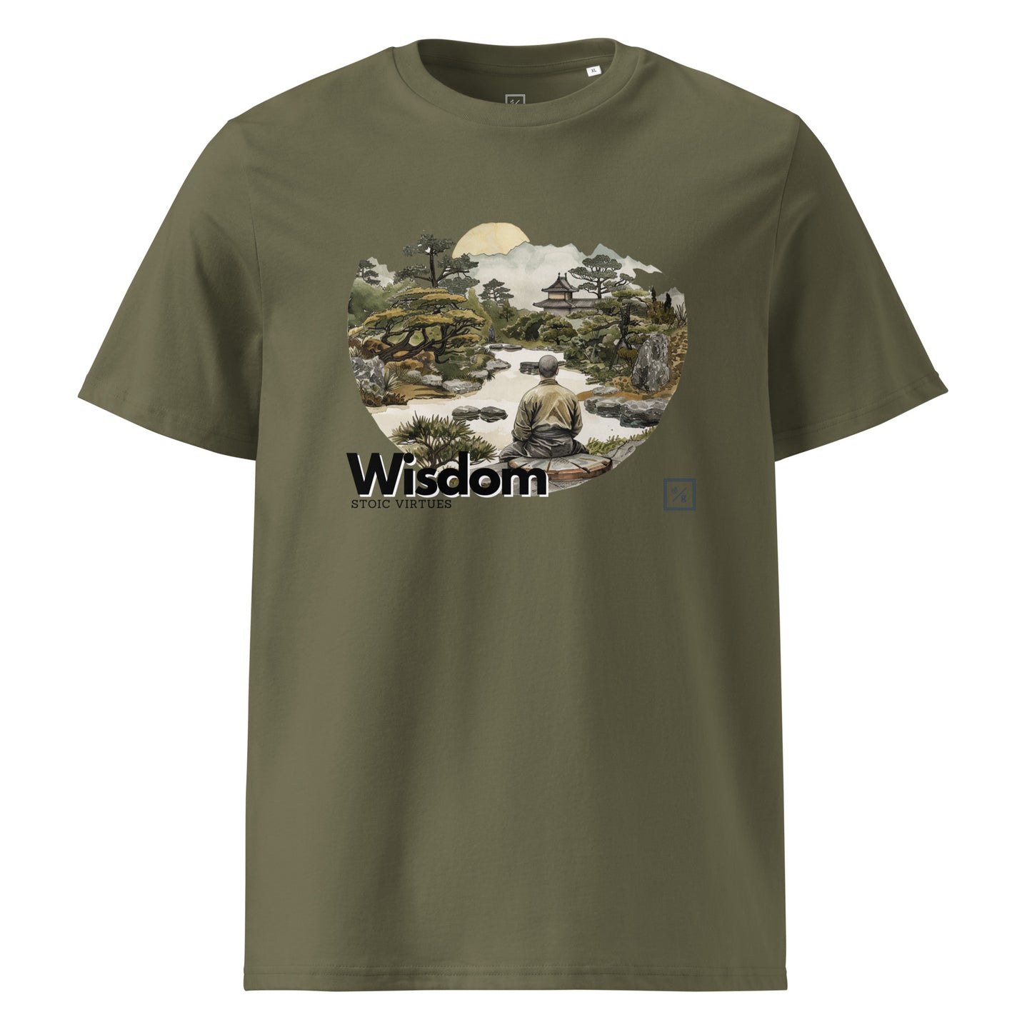 Virtues | Organic cotton | Wisdom V1.01 - t-shirt