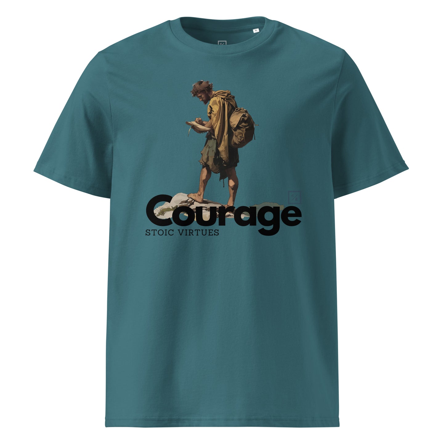 Virtues | Organic cotton | Courage V1-01 - t-shirt