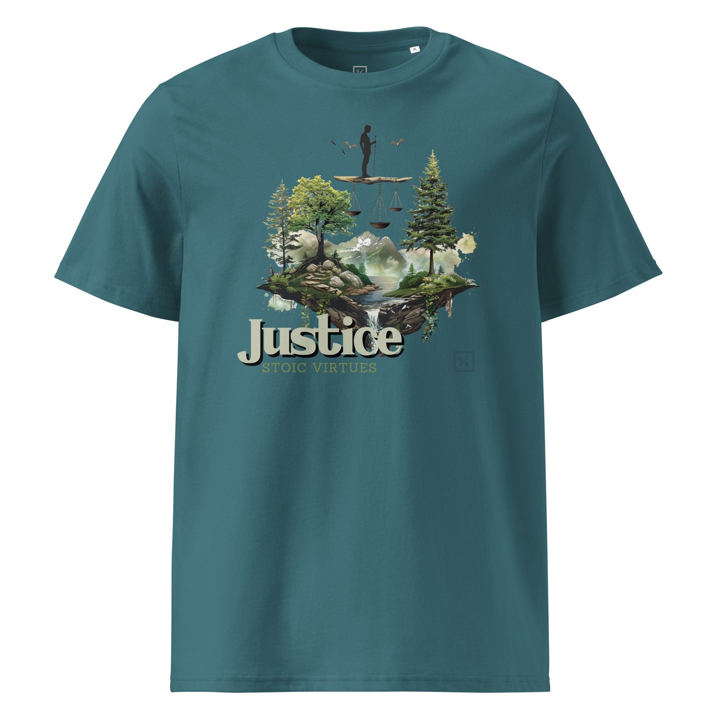 Virtues | Organic cotton | Justice V3-01 - t-shirt