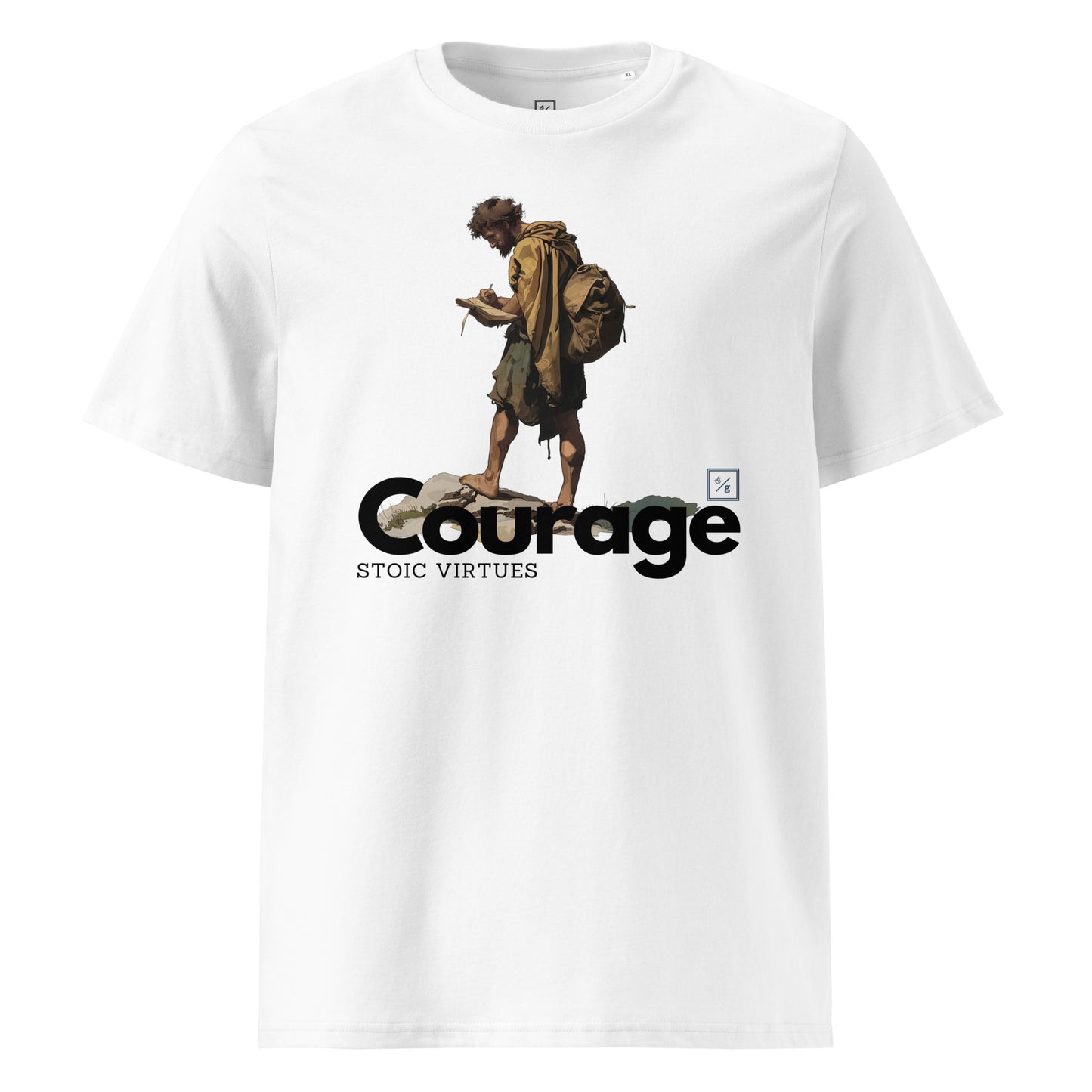 Virtues | Organic cotton | Courage V1-01 - t-shirt