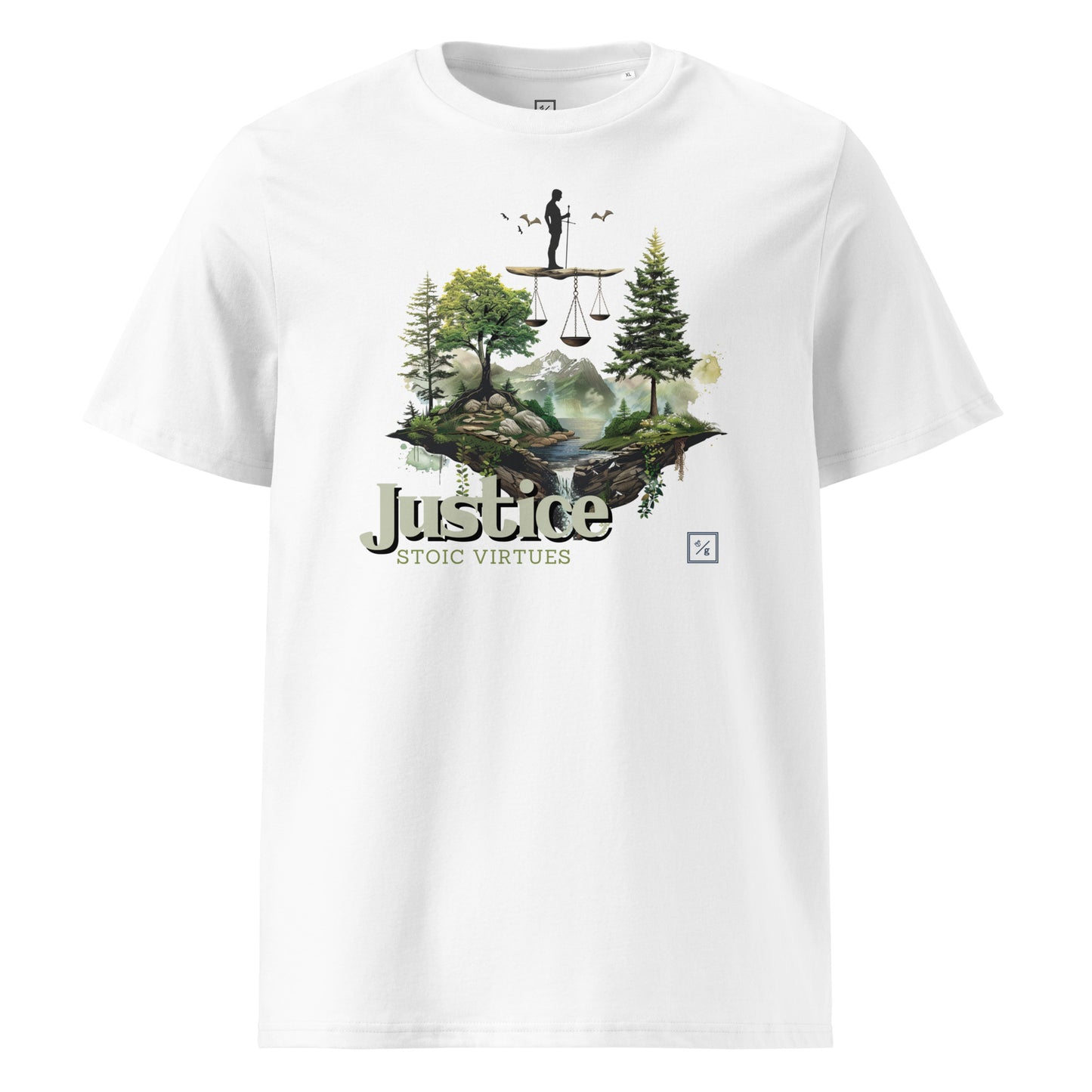 Virtues | Organic cotton | Justice V3-01 - t-shirt