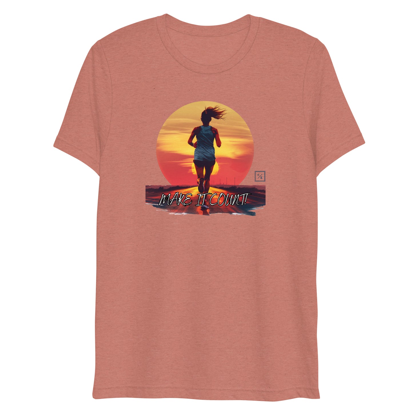 Run like you mean it! Run with Passion Graphic T-Shirt – Motivational Running Apparel for Fitness Enthusiasts 03