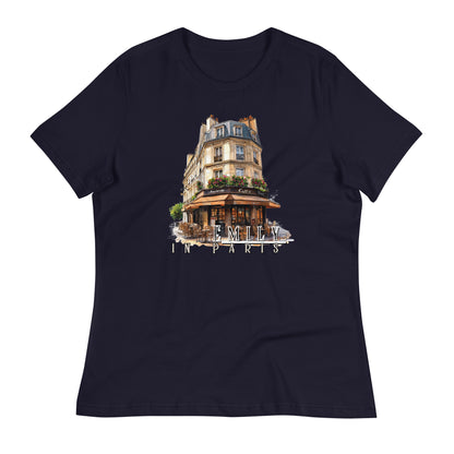 Chic "Emily in Paris" Women's T-Shirt – Parisian Style with a Touch of Glamour EiP 20