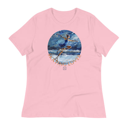 Figure skating 03 | Women relaxed t-shirt