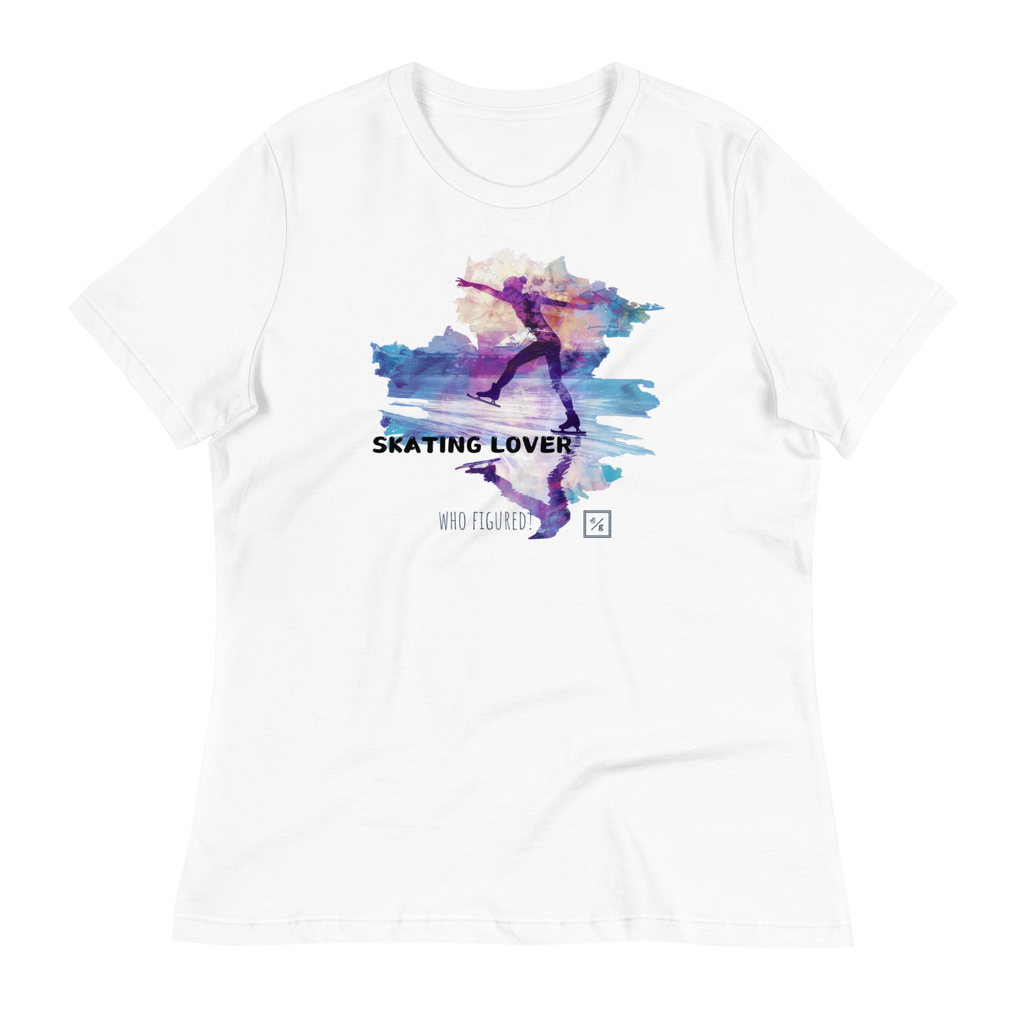 Figure skating 01 | Women relaxed t-shirt