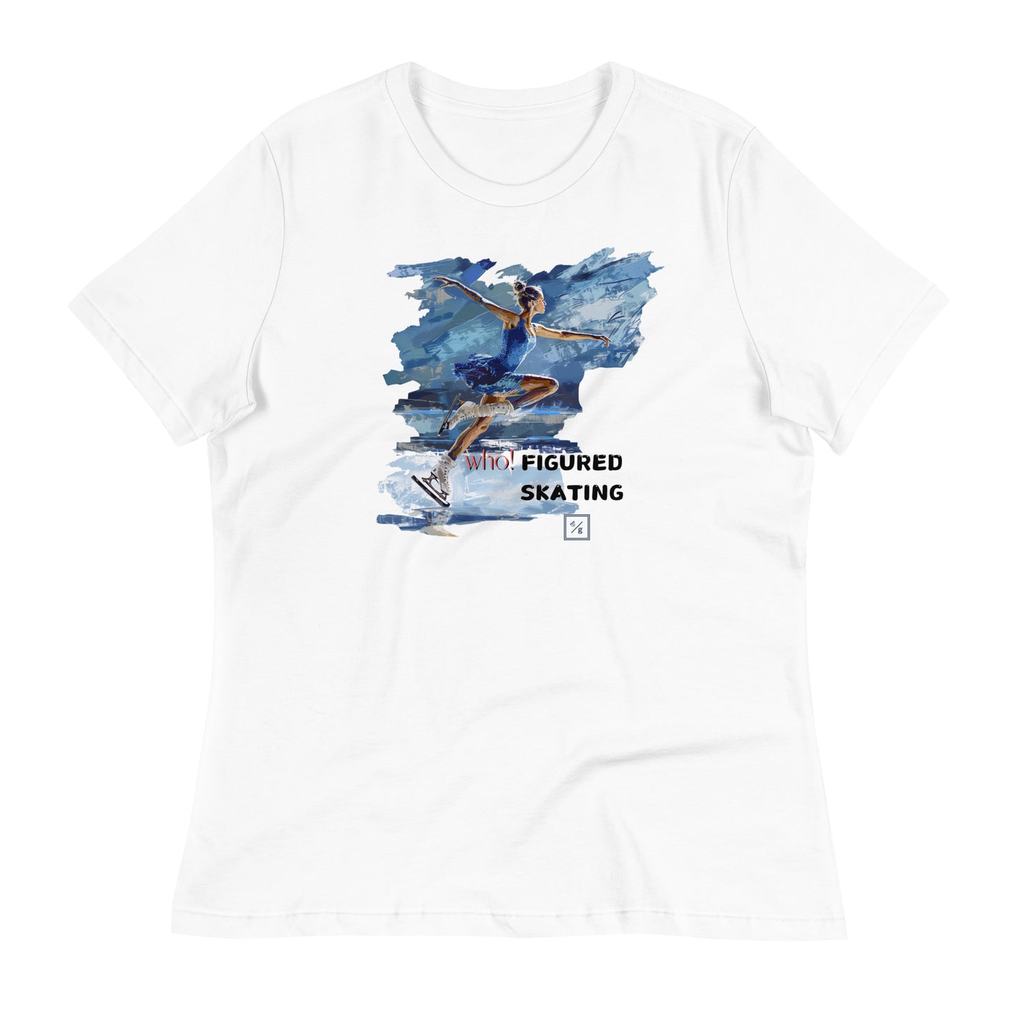 Figure skating 02 | Women relaxed t-shirt