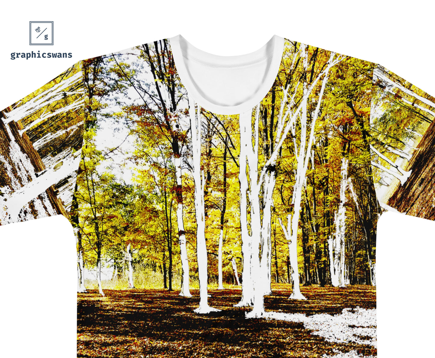 All over | The forest print - men t-shirt