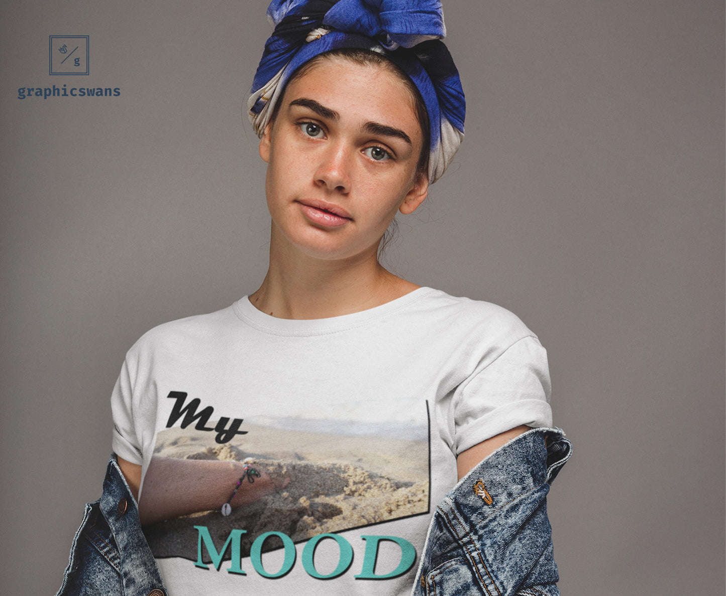 Message | My Mood - women t-Shirt