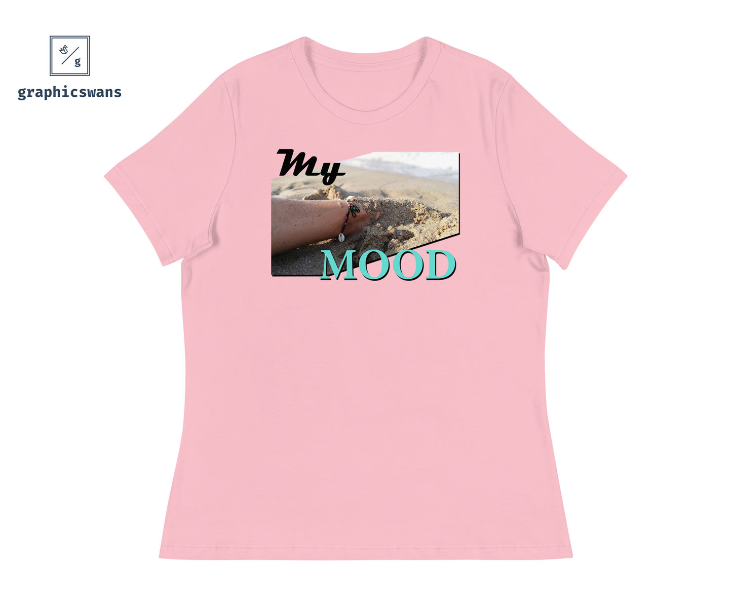 Message | My Mood - women t-Shirt