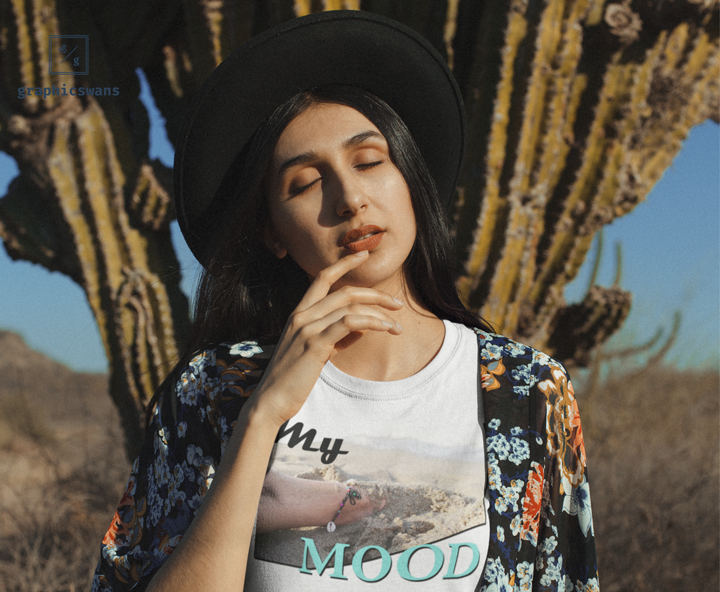 Message | Organic cotton | My Mood - women t-shirt