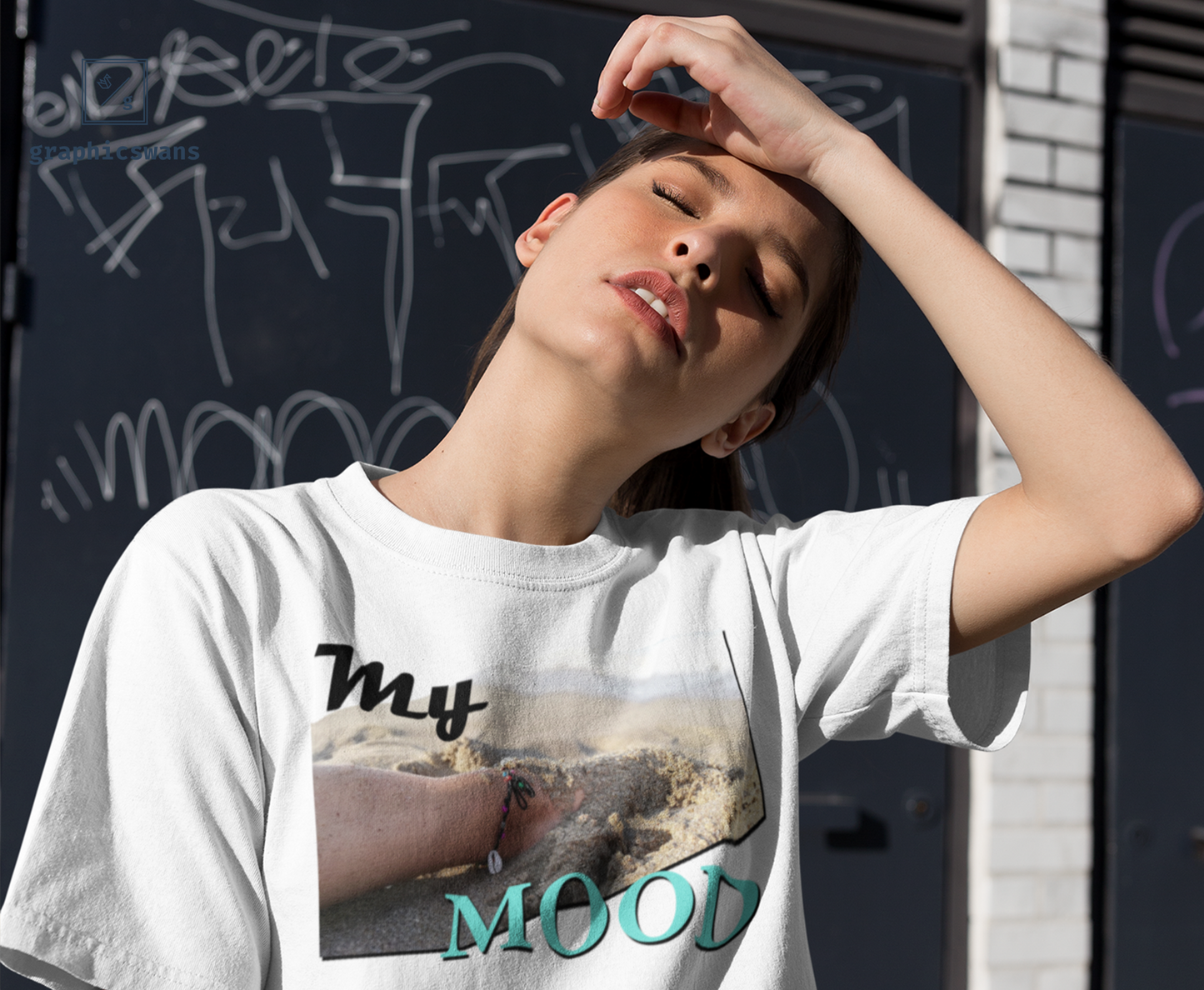 Message | Organic cotton | My Mood - women t-shirt