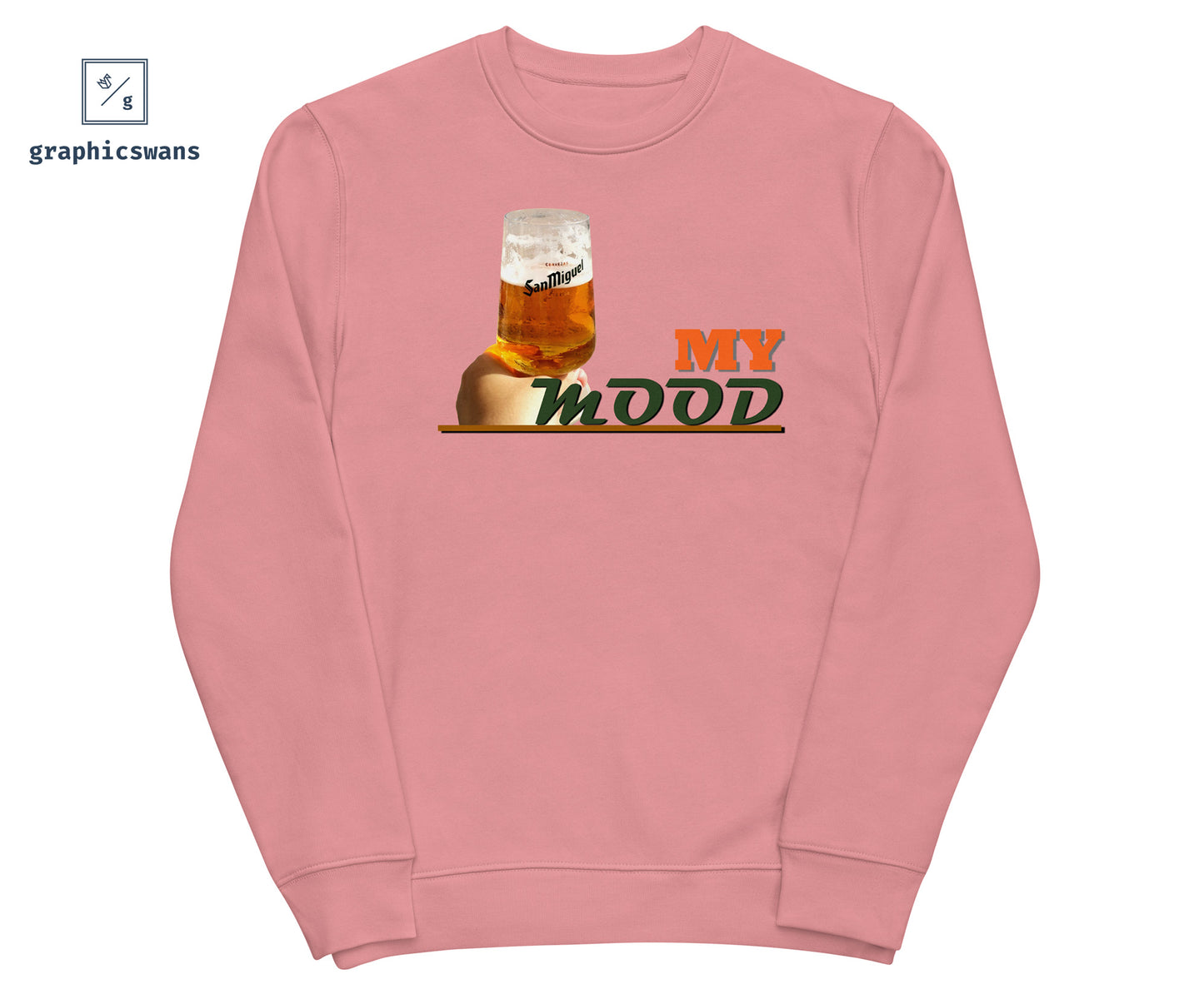 Message | My Mood - men sweatshirt